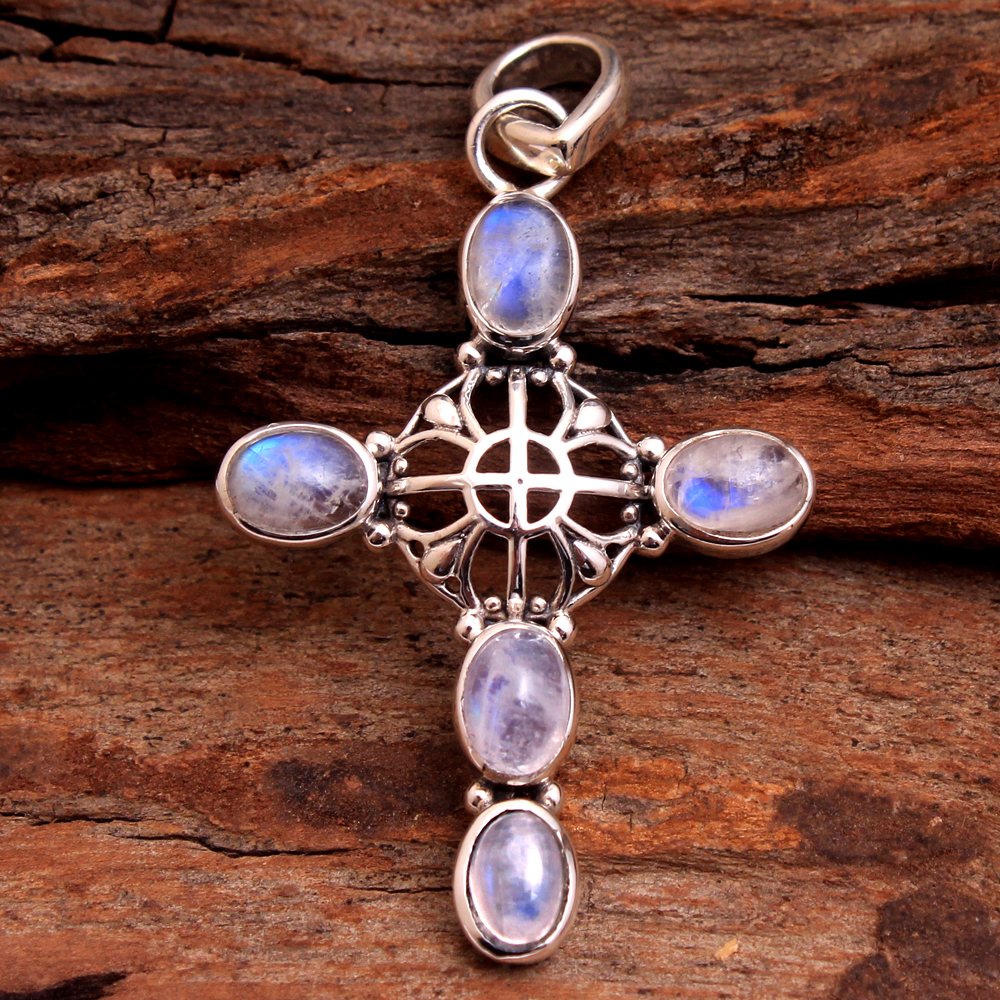 925 Stamped 925 Sterling Silver Amethyst Jewelry Anniversary Gift Cross Design Pendant Gemstone Pendant Gifts For Her Silver Charm Jewelry Silver Jewelry Silver Pendant