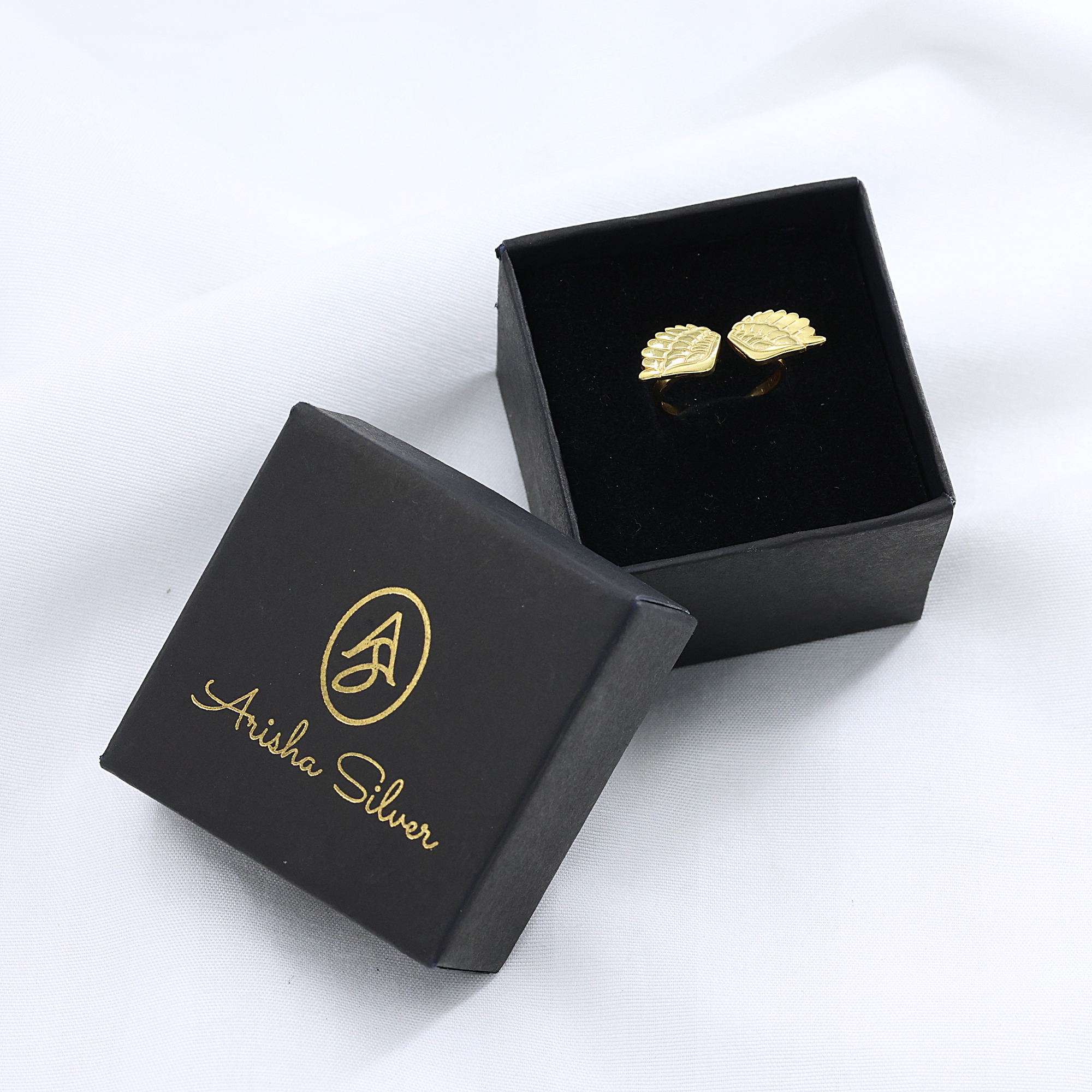 925 Sterling Silver Angel Wings Ring Anniversary Gift Birthday Gift Christmas Gift Easter Gift Gift For Her Gold Plated Jewelry Graduation Gift Handmade Jewelry Men's Jewelry Men's Ring Silver  Ring Silver Jewelry Unisex Ring Valentines Gift Women Jewelry Women Ring Yellow Gold Plated Ring