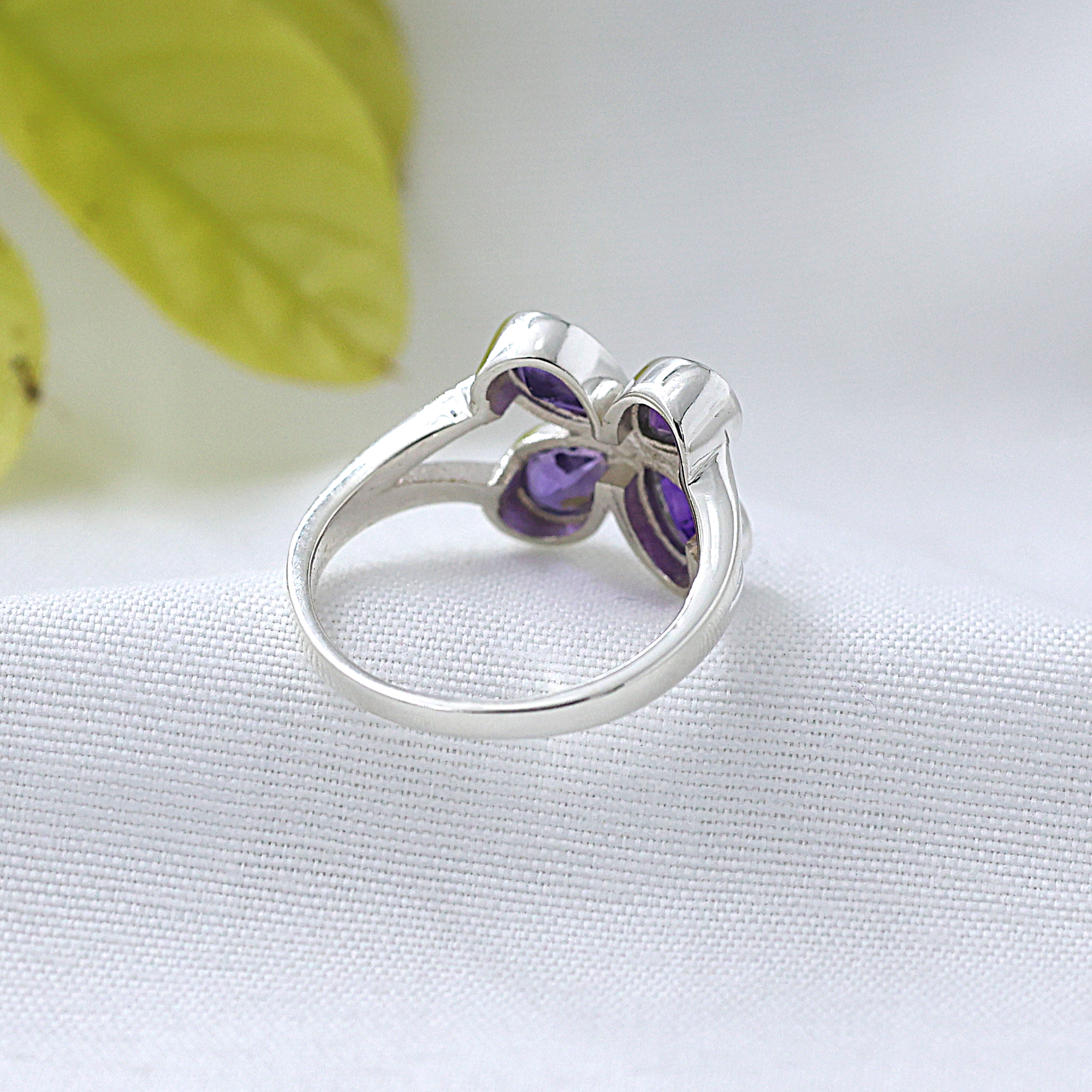 925 Sterling Silver Amethyst Gemstone Amethyst Ring Anniversary Gift Birthday Gift Christmas Gift Easter Gift Engagement Gift February Birthstone Jewelry Gemstone Ring Gift For Her Graduation Gift Handmade Jewelry Handmade Ring Silver  Ring Silver Jewelry Valentine Gift Women Jewelry Women Ring