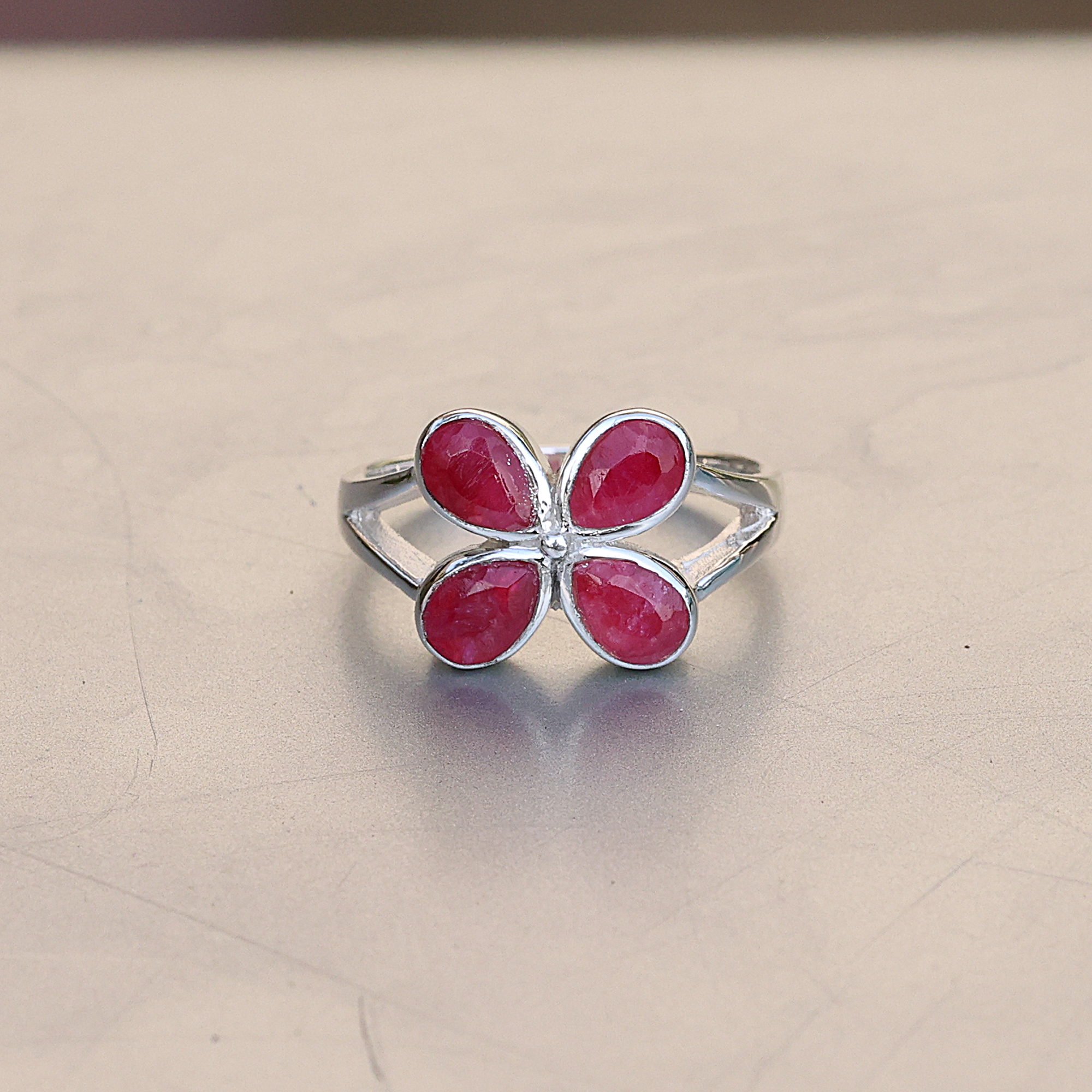 925 Sterling Silver Anniversary Gift Birthday Gift Birthstone Ring Christmas Gift Easter Gift Engagement Gift Gemstone Ring Gift For Her Gift For Mom Graduation Gift Handmade Jewelry Handmade Ring Housewarming Gift. Kashmir Ruby Ring New Year Gift Silver  Ring Silver Jewelry Valentines Gift Women Jewelry Women Ring
