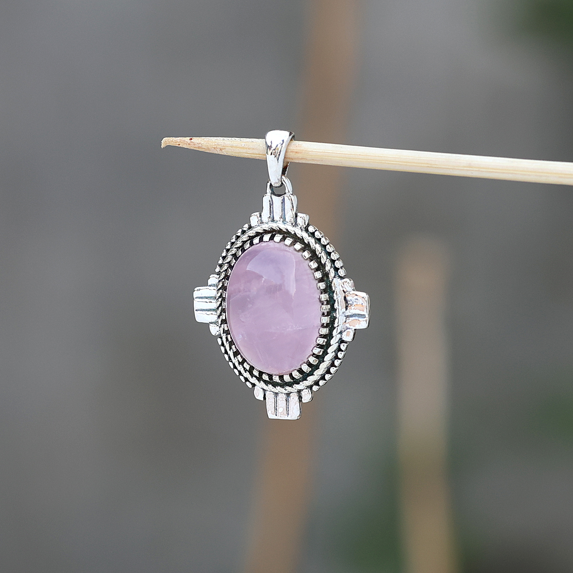 925 Sterling Silver Anniversary Gift Birthday Gift Birthstone Jewelry Easter Gift Gemstone Pendant Gift For Mom Gifts For Her Graduation Gift Handmade Jewelry Handmade Pendant Rose Quartz Pendant Silver Jewelry Silver Pendant Women Jewelry Women Pendant