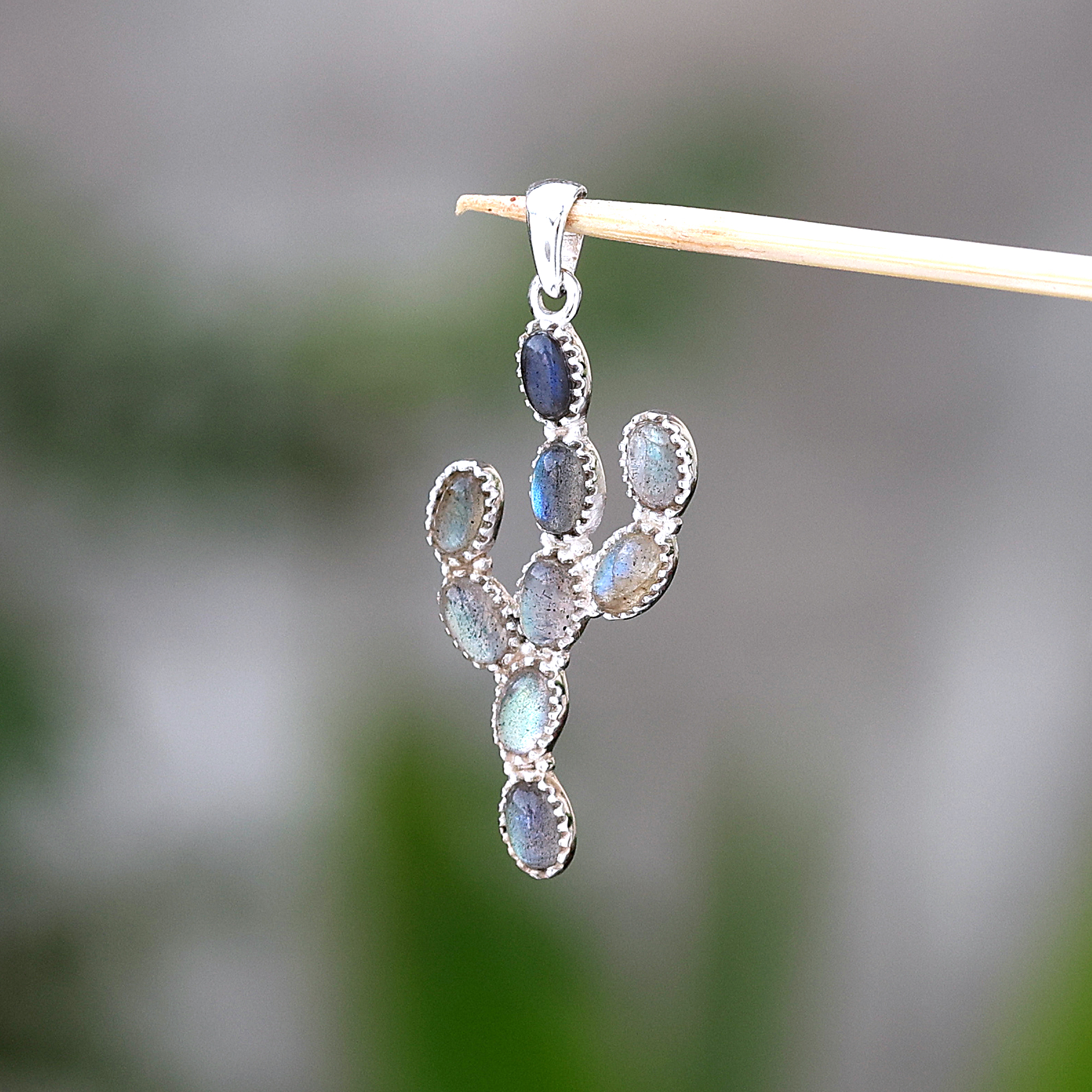 925 Sterling Silver Anniversary Gift Birthday Gift Cactus Pendant Christmas Gift Easter Gift Gemstone Pendant Gift For Her Graduation Gift Handmade Jewelry Handmade Pendant Labradorite Pendant Silver Jewelry Silver Pendent Tree Of Life Pendant Unisex Jewelry Unisex Pendant Women Jewelry Women Pendant