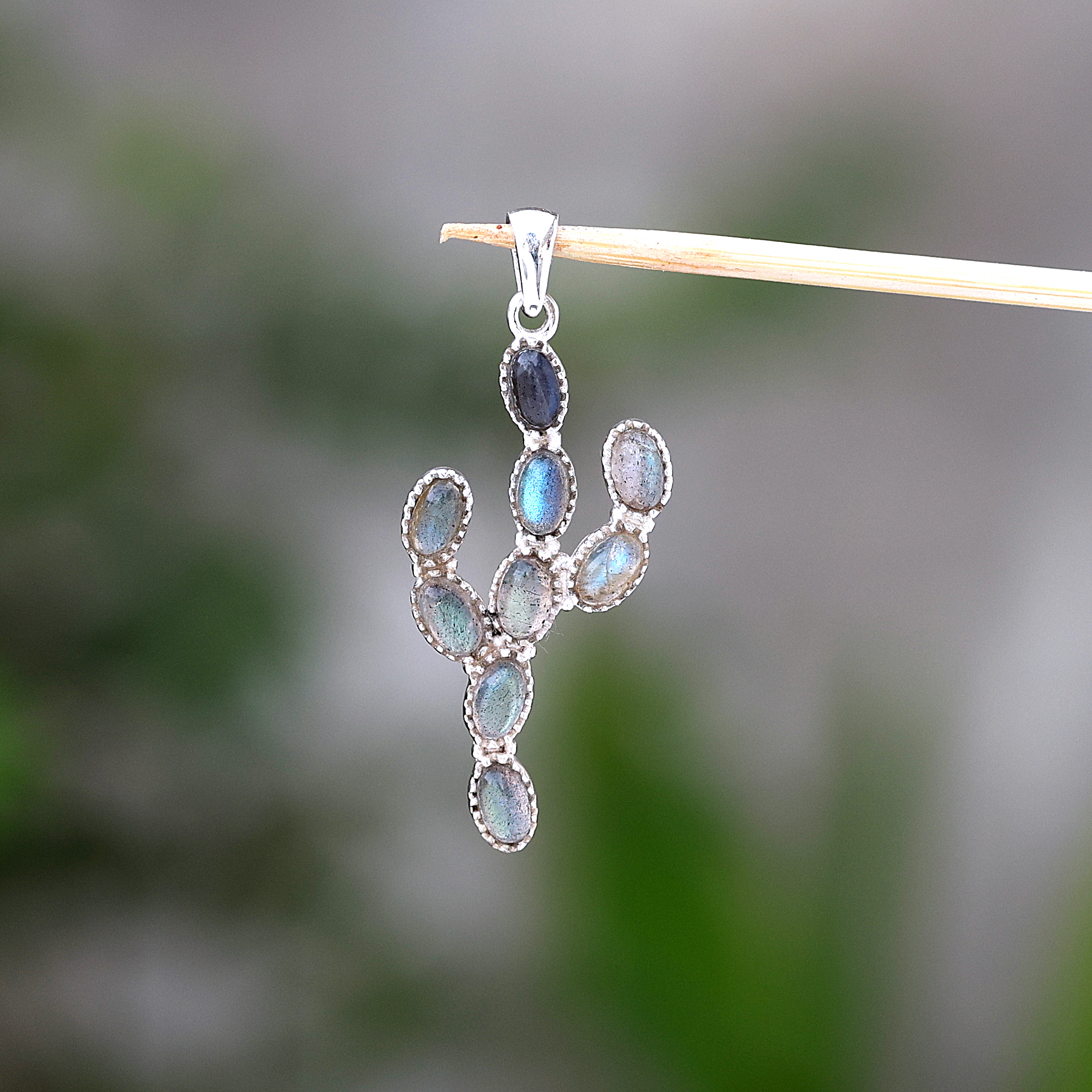 925 Sterling Silver Anniversary Gift Birthday Gift Cactus Pendant Christmas Gift Easter Gift Gemstone Pendant Gift For Her Graduation Gift Handmade Jewelry Handmade Pendant Labradorite Pendant Silver Jewelry Silver Pendent Tree Of Life Pendant Unisex Jewelry Unisex Pendant Women Jewelry Women Pendant