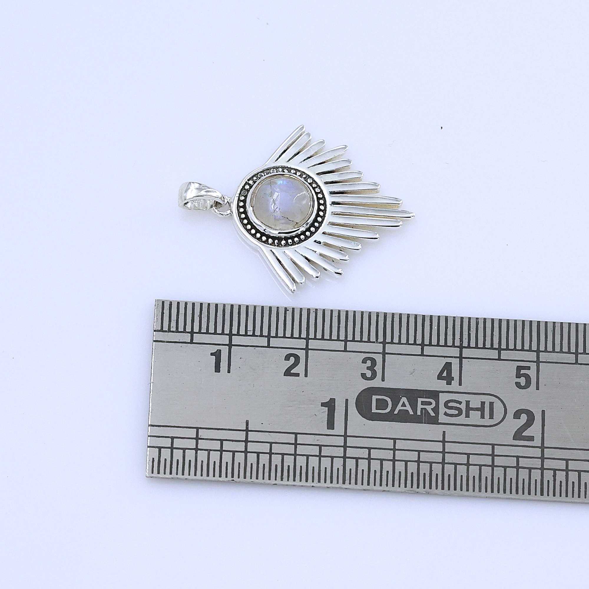 925 Sterling Silver Anniversary Gift Birthday Gift Christmas Gift Easter Gift Gemstone Pendant Gift For Her Graduation Gift Handmade Jewelry Handmade Pendant Moonstone Pendant Rainbow Pendant Silver Jewelry Silver Pendant Women Jewelry Women Pendant