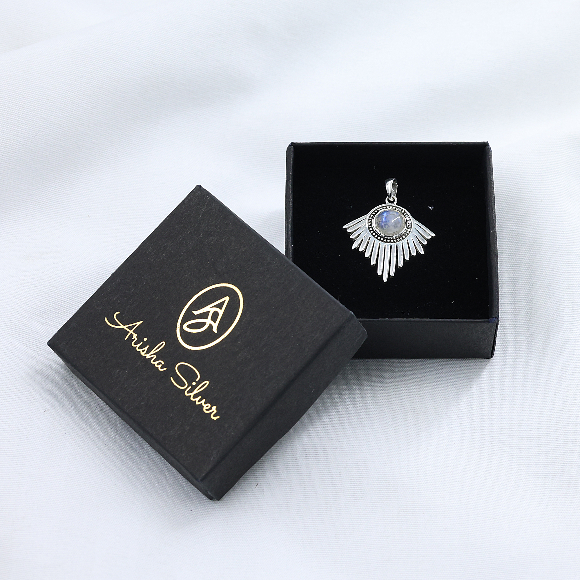 925 Sterling Silver Anniversary Gift Birthday Gift Christmas Gift Easter Gift Gemstone Pendant Gift For Her Graduation Gift Handmade Jewelry Handmade Pendant Moonstone Pendant Rainbow Pendant Silver Jewelry Silver Pendant Women Jewelry Women Pendant
