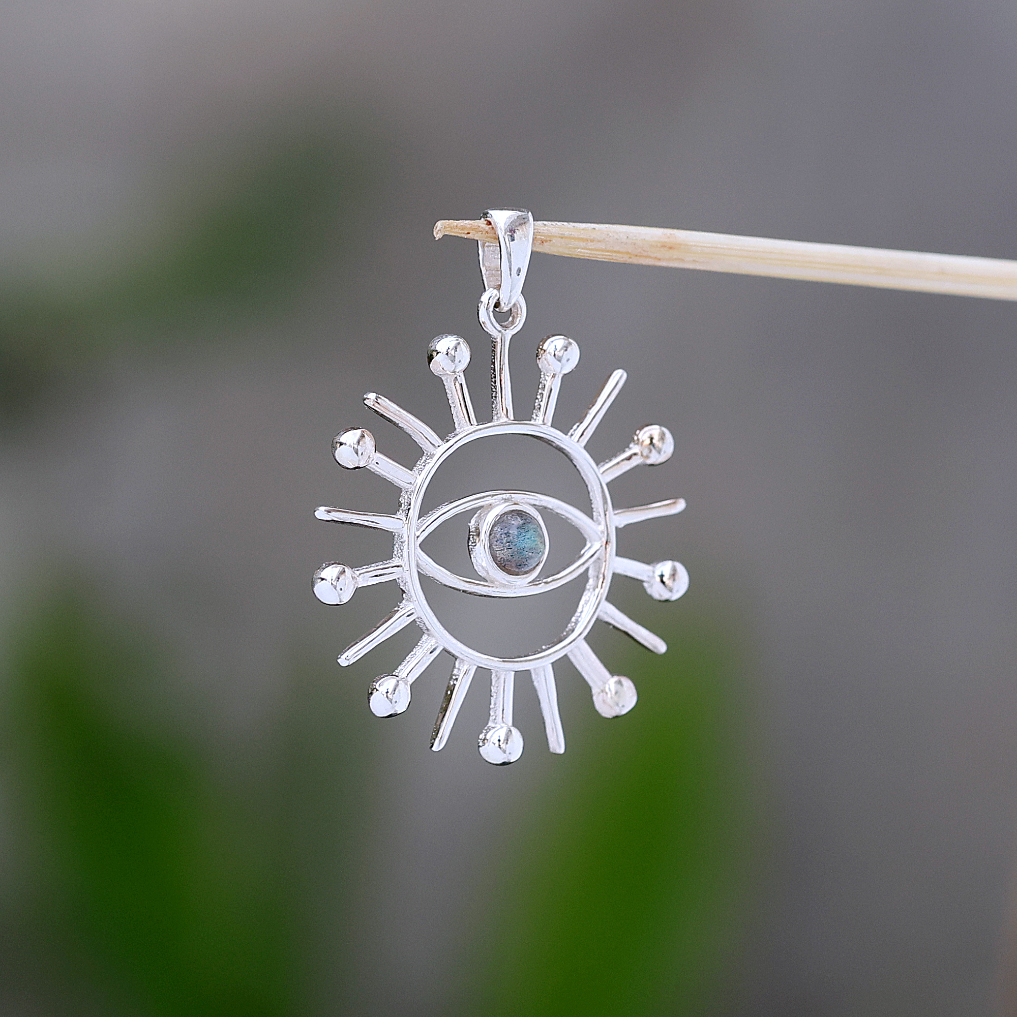 925 Sterling Silver Anniversary Gift Birthday Gift Christmas Gift Easter Gift Evil Eye Pendant Gemstone Pendant Gift For Her Graduation Gift Halloween Gift Handmade Jewelry Handmade Pendant Jewelry For Sale Labradorite Pendant Silver Pendent Sun Pendant Unisex Jewelry Unisex Pendant Women Jewelry Women Pendant