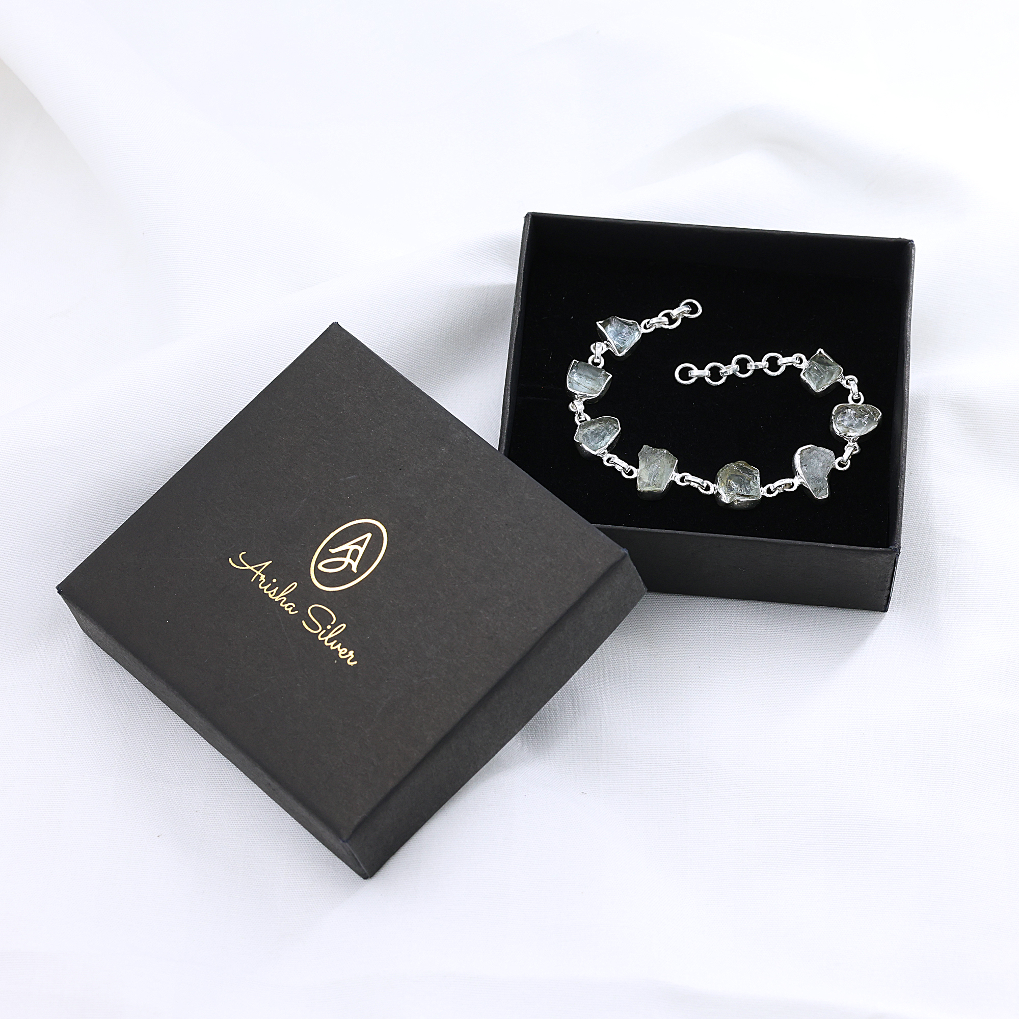 925 Sterling Silver Anniversary Gift Aquamarine Bracelet Birthday Gift Christmas Gift Easter Gift Gemstone Bracelet Gift For Her Graduation Gift Handmade Bracelet Handmade Jewelry Jewelry For Sale Rough Gemstone Bracelet Silver Bracelet Silver Jewelry Valentines Gift Women Bracelet Women Jewelry