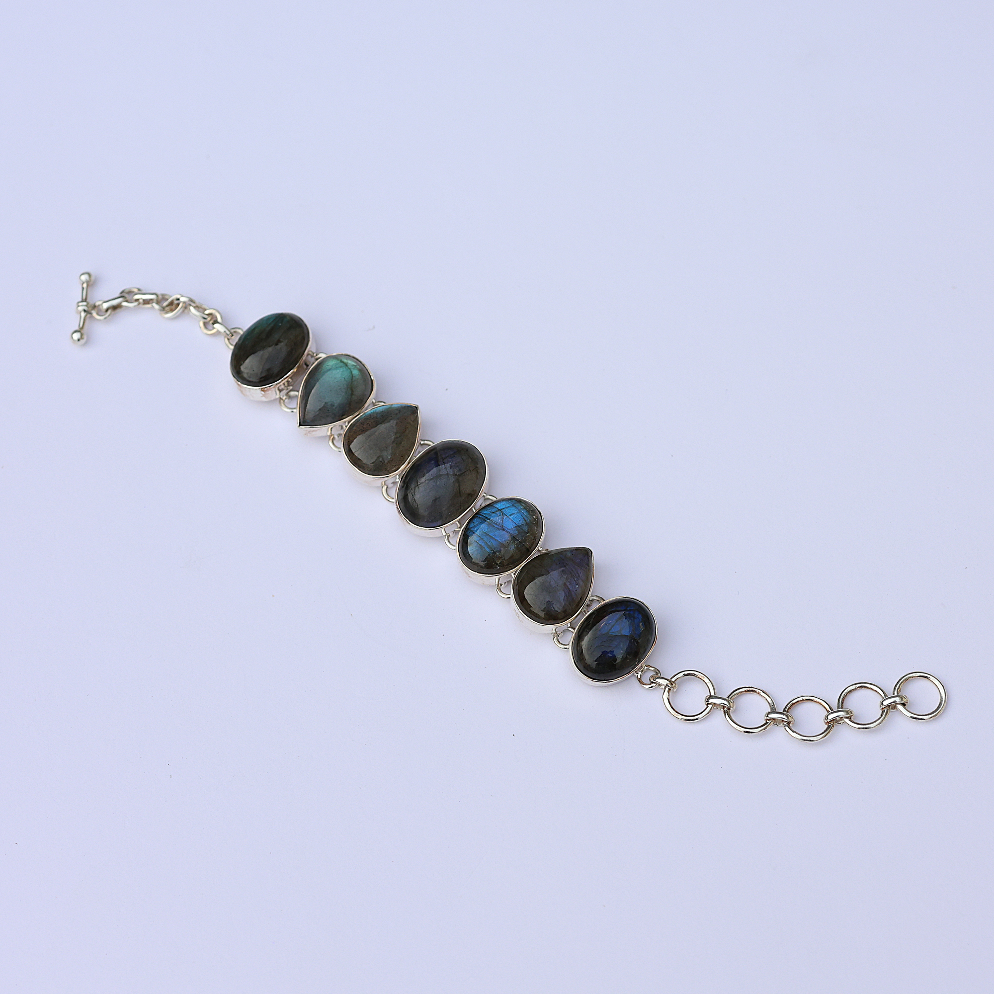 925 Sterling Silver Anniversary Gift Birthday Gift Christmas Gift Easter Gift Gemstone Bracelet Gift For Her Graduation Gift Handmade Bracelet Handmade Jewelry Jewelry For Sale Labradorite Bracelet Silver Bracelet Silver Jewelry Women Bracelet Women Jewelry