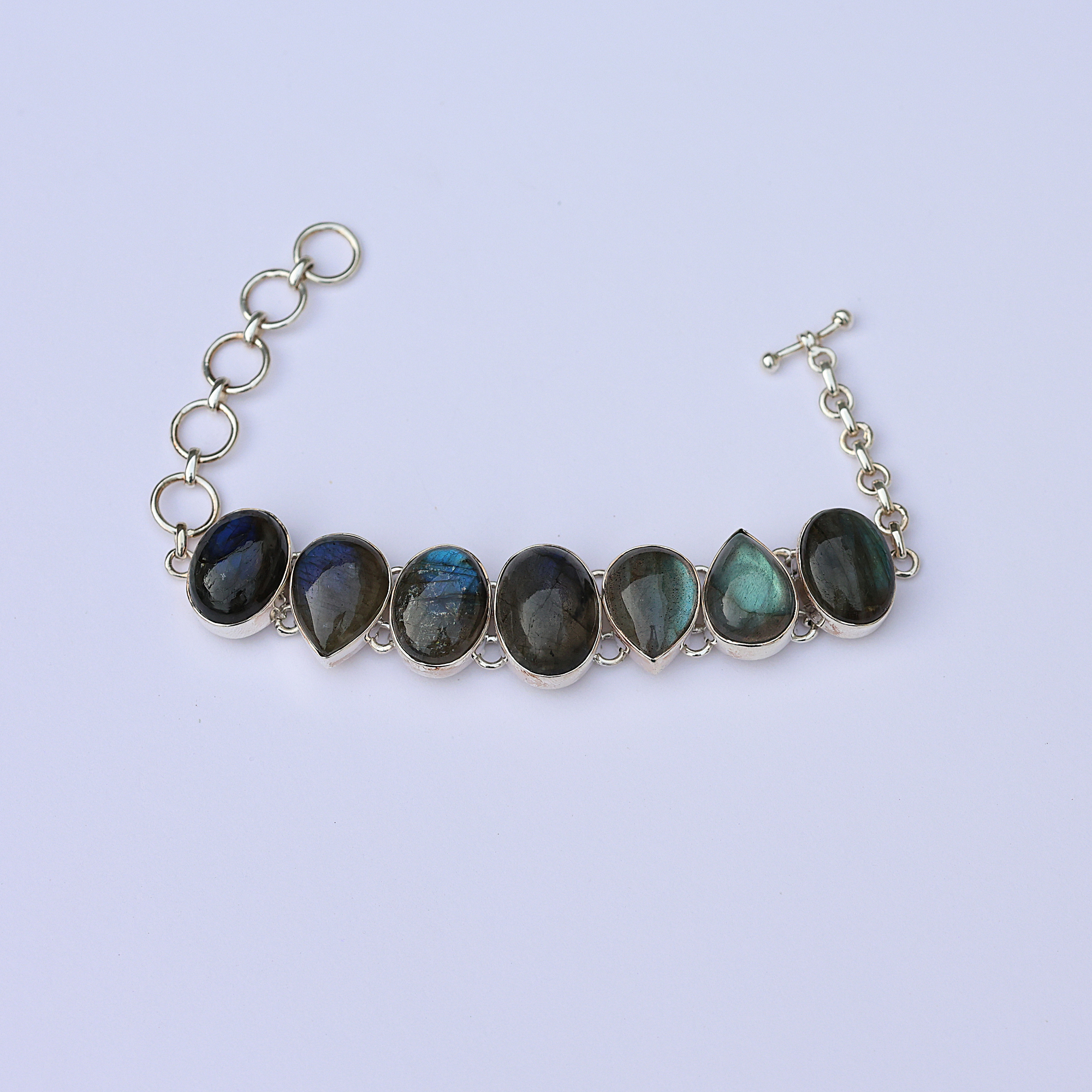 925 Sterling Silver Anniversary Gift Birthday Gift Christmas Gift Easter Gift Gemstone Bracelet Gift For Her Graduation Gift Handmade Bracelet Handmade Jewelry Jewelry For Sale Labradorite Bracelet Silver Bracelet Silver Jewelry Women Bracelet Women Jewelry