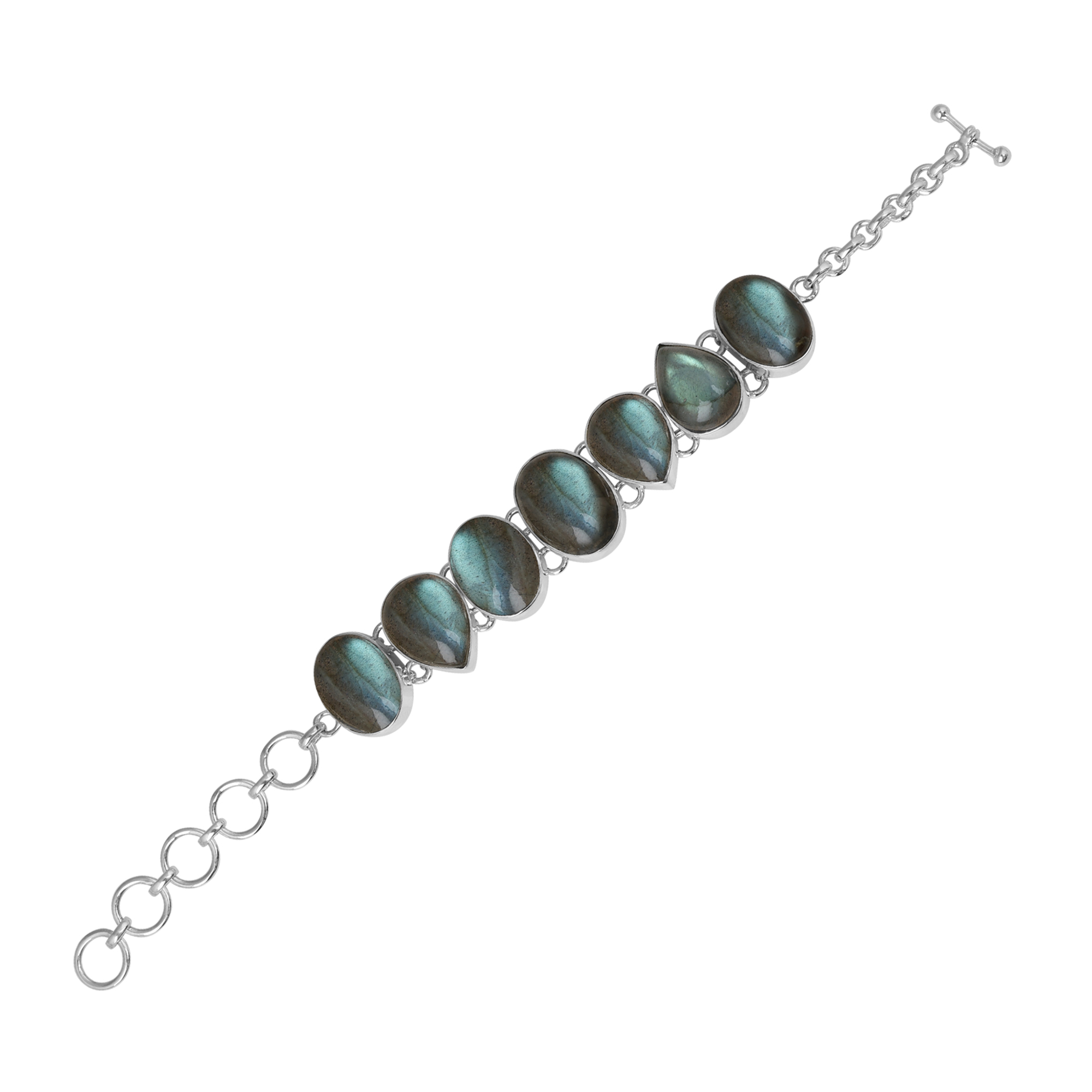 925 Sterling Silver Anniversary Gift Birthday Gift Christmas Gift Easter Gift Gemstone Bracelet Gift For Her Graduation Gift Handmade Bracelet Handmade Jewelry Jewelry For Sale Labradorite Bracelet Silver Bracelet Silver Jewelry Women Bracelet Women Jewelry