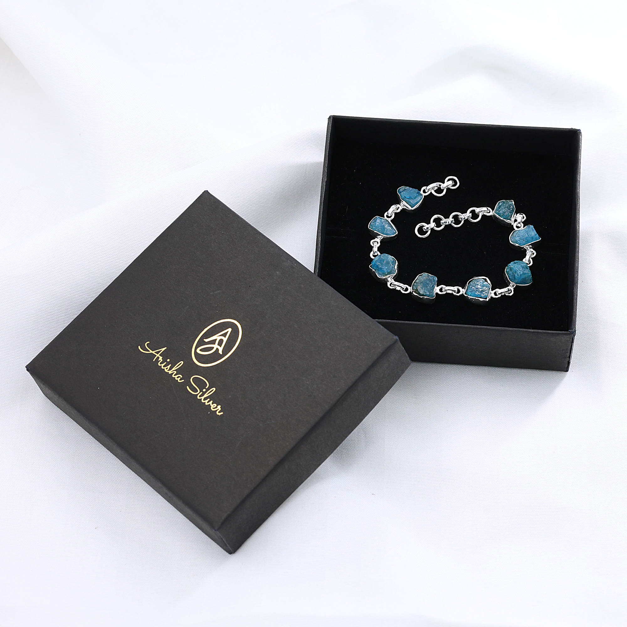 925 Sterling Silver Anniversary Gift Apatite Bracelet Birthday Gift Christmas Gift Easter Gift Gemstone Bracelet Gift For Her Graduation Gift Handmade Bracelet Handmade Jewelry Jewelry For Sale Rough Gemstone Bracelet Silver Bracelet Silver Jewelry Valentines Gift Women Bracelet Women Jewelry