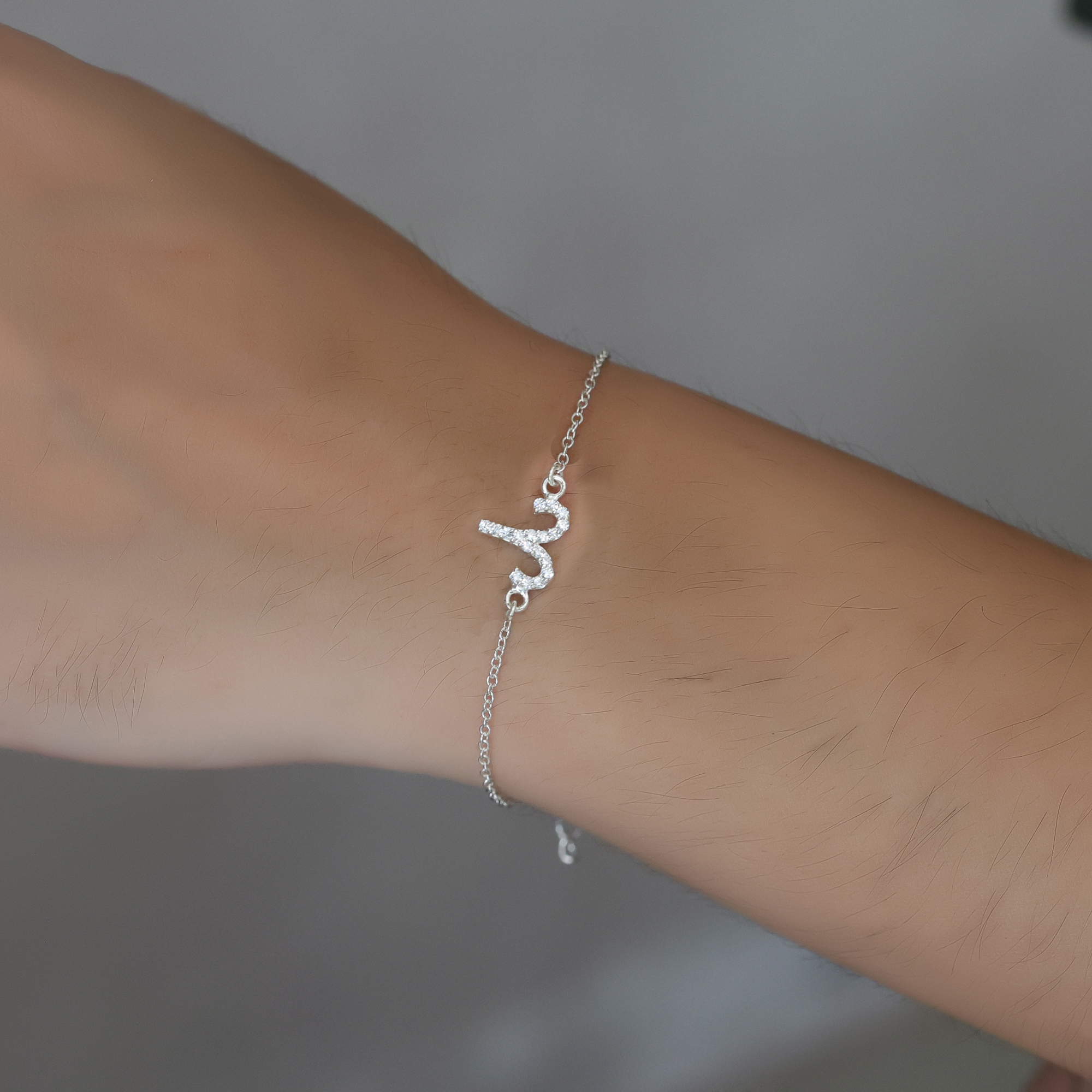 925 Sterling Silver Anniversary Gift Aries Silver Bracelet Astrological Bracelet Birthday Gift Cubic Zirconia Bracelet Gift For Her Gift For Women Graduation Gift Handmade Bracelet Silver Bracelet Silver Jewelry Valentines Gift Women Bracelet Women Jewelry Zodiac Sign Bracelet
