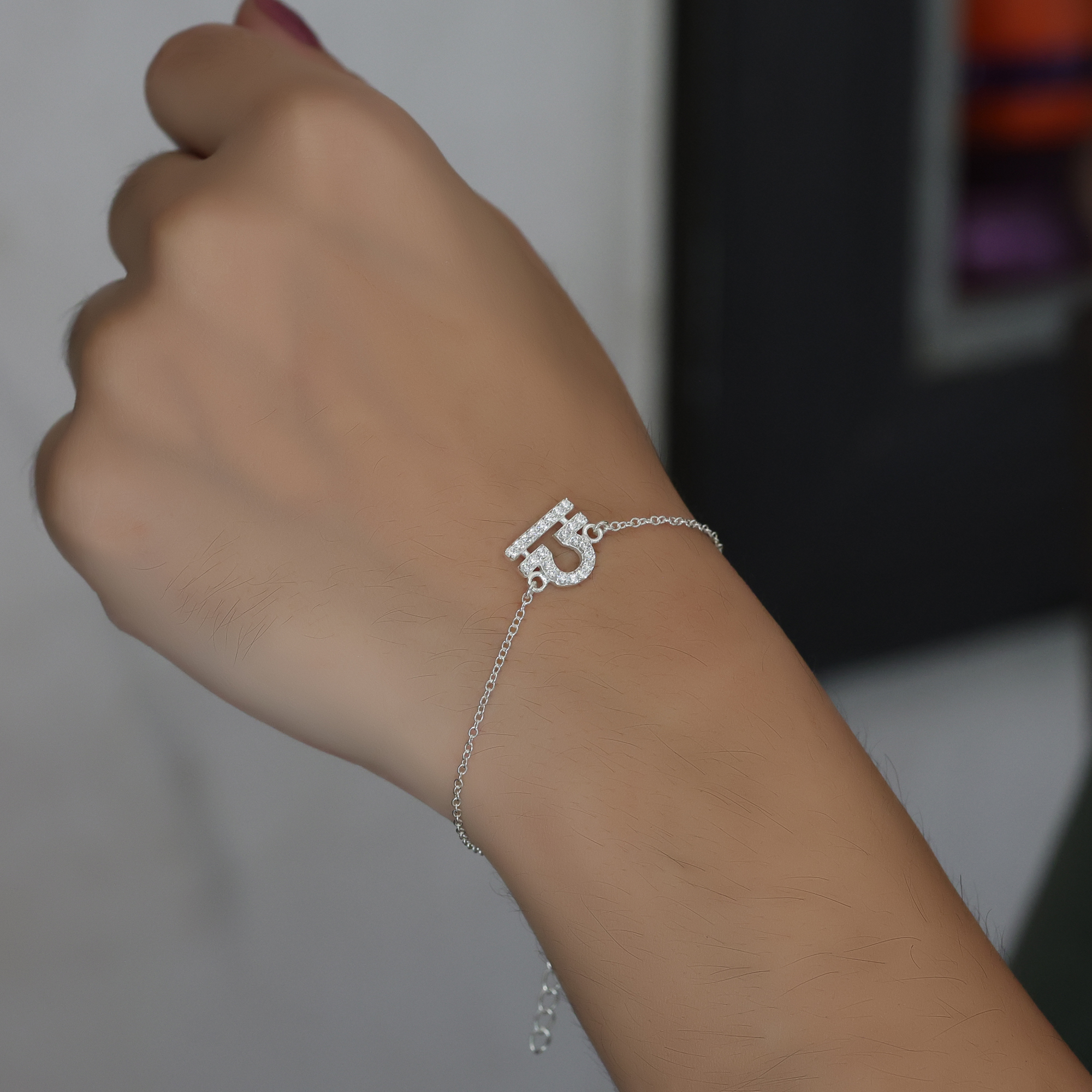 925 Sterling Silver Anniversary Gift Astrological Bracelet Birthday Gift Christmas Gift Cubic Zirconia Bracelet Gift For Her Gift For Mom Handmade Bracelet Handmade Jewelry Libra Zodiac Sign Bracelet Silver Bracelet Silver Jewelry Women Bracelet Women Jewelry Zodiac Jewelry Zodiac Sign Bracelet