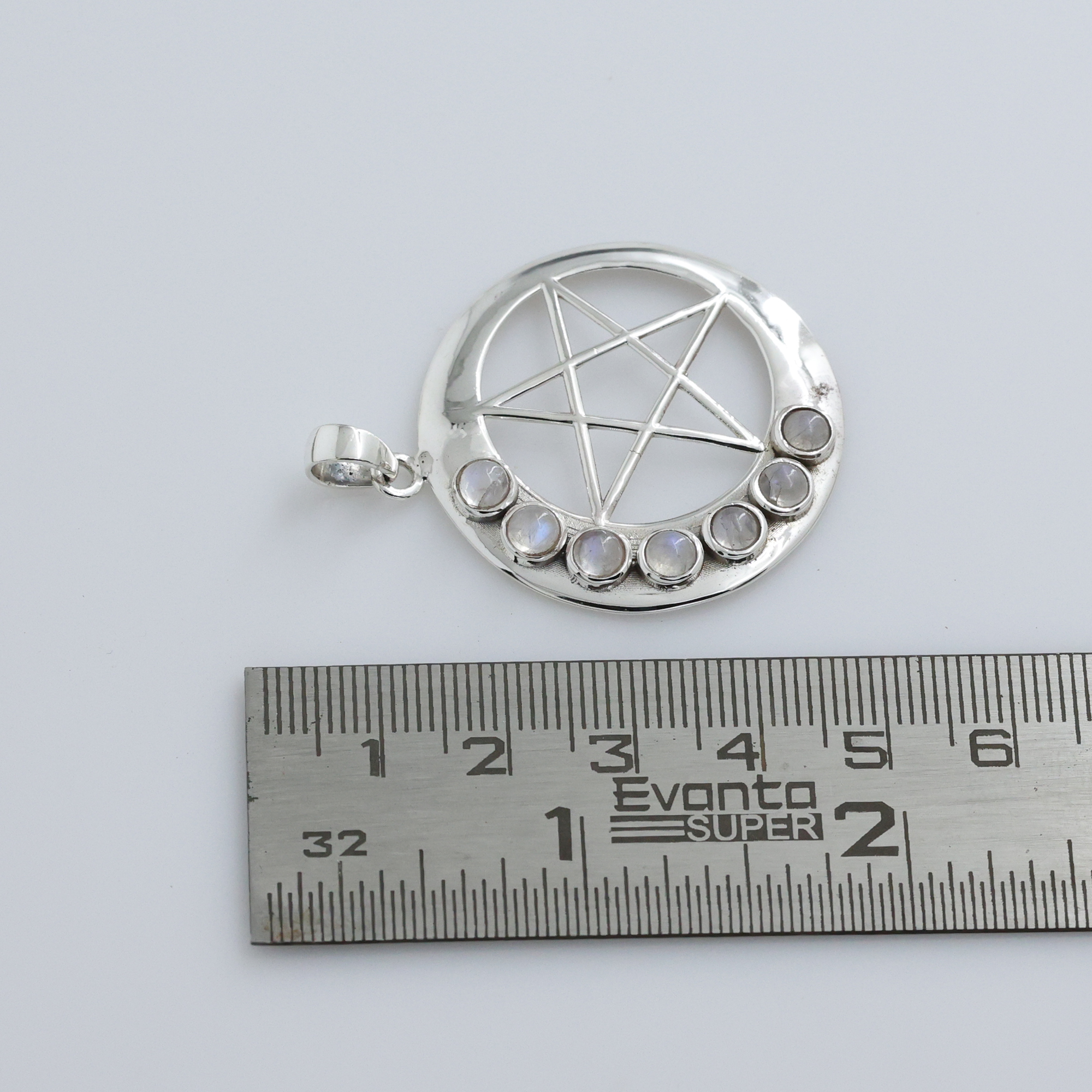 925 Sterling Silver Anniversary Gift Birthday Gift Christmas Gift Easter Gift Gift For Her Gift For Mom Graduation Gift Handmade Jewelry Handmade Pendant Housewarming Gift. Jewelry On Sale Moonstone Pendant Silver Jewelry Silver Pendant Star & Moon Jewelry Star & Moon Pendant Star Pendant Unisex Pendant Woman Jewelry Women Pendant