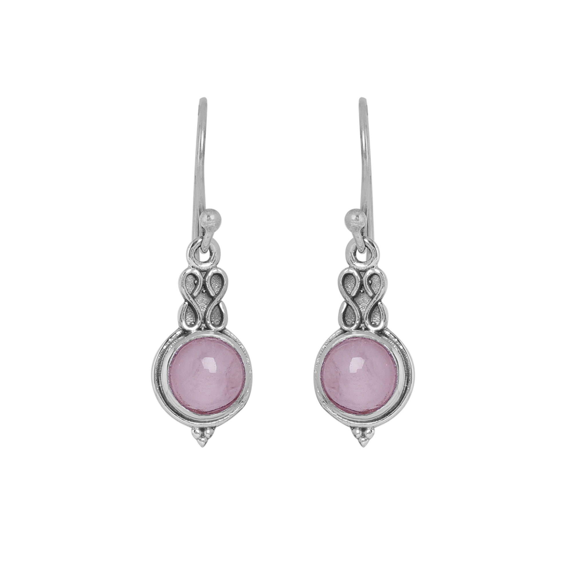 925 Sterling Silver Anniversary Gift Birthday Gift Christmas Gift Easter Gift Gemstone Earring Gift For Her Gift For Mom Gift For Women Graduation Gift Handmade Earring Handmade Jewelry Jewelry For Gift Rose Quartz Earring Silver Earring Silver Jewelry Women Earring Women Jewelry