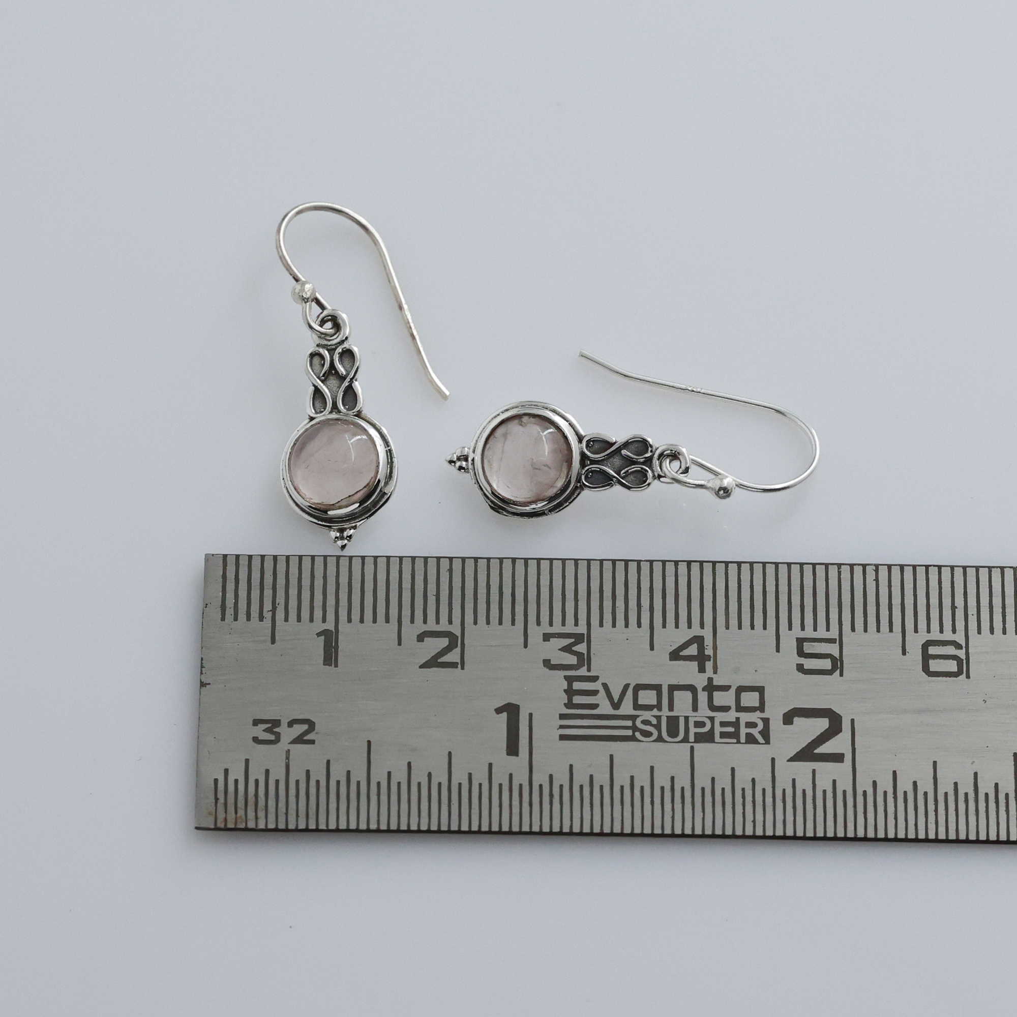 925 Sterling Silver Anniversary Gift Birthday Gift Christmas Gift Easter Gift Gemstone Earring Gift For Her Gift For Mom Gift For Women Graduation Gift Handmade Earring Handmade Jewelry Jewelry For Gift Rose Quartz Earring Silver Earring Silver Jewelry Women Earring Women Jewelry
