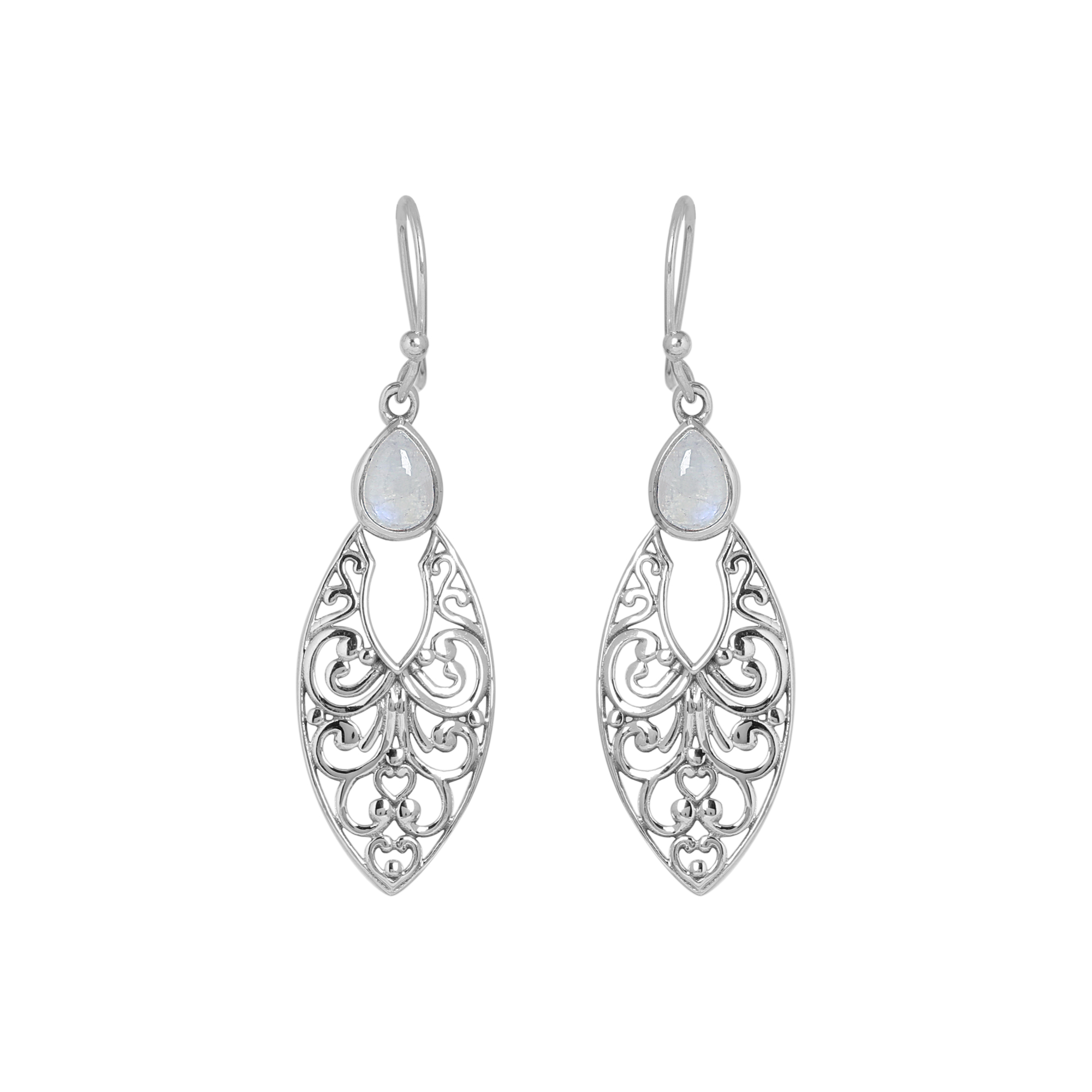 925 Sterling Silver Anniversary Gift Birthday Gift Dangle Earring Gemstone Earring Gift For Her Gift For Mom Graduation Gift Handmade Earring Handmade Jewelry Moonstone Earring Silver Earring Silver Jewelry Women Dangle Earring Women Earring Women Jewelry