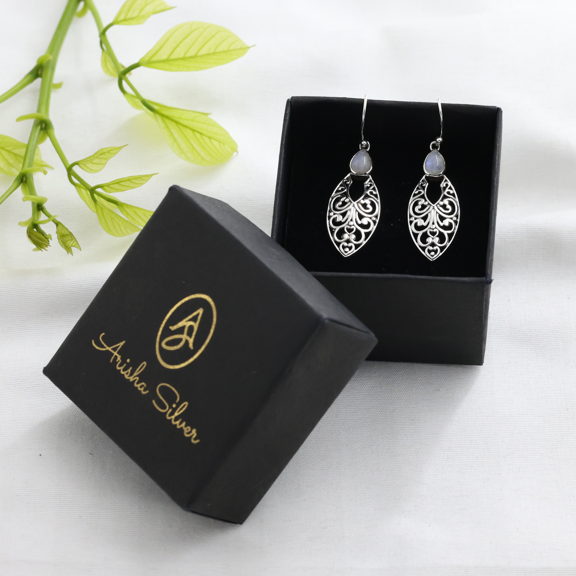 925 Sterling Silver Anniversary Gift Birthday Gift Dangle Earring Gemstone Earring Gift For Her Gift For Mom Graduation Gift Handmade Earring Handmade Jewelry Moonstone Earring Silver Earring Silver Jewelry Women Dangle Earring Women Earring Women Jewelry