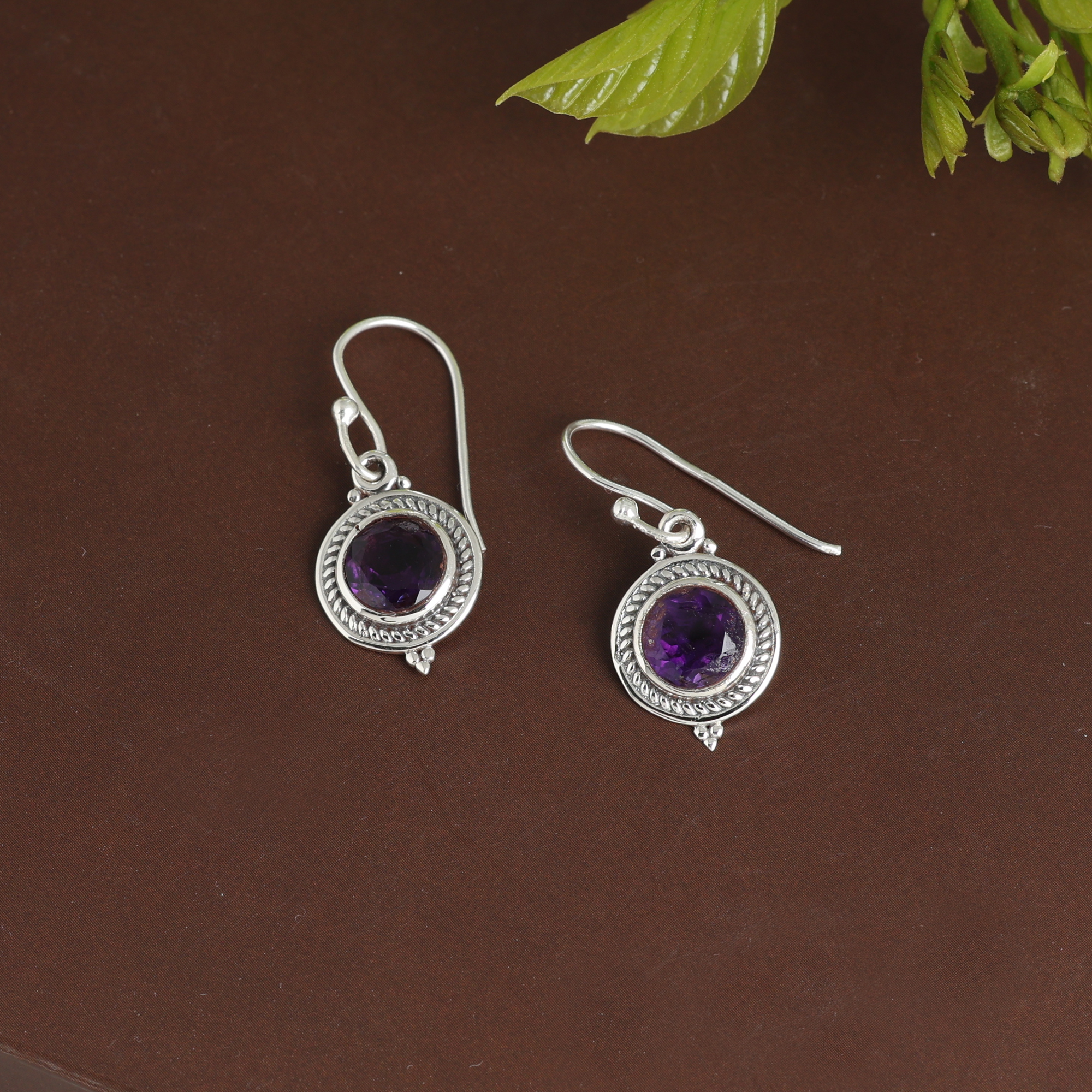 925 Sterling Silver Amethyst Earring Anniversary Gift Birthday Gift Christmas Gift Gemstone Earring Gift For Her Handmade Earring Handmade Jewelry Jewelry For Sale Silver Earring Silver Jewelry Women Earring Women Jewelry