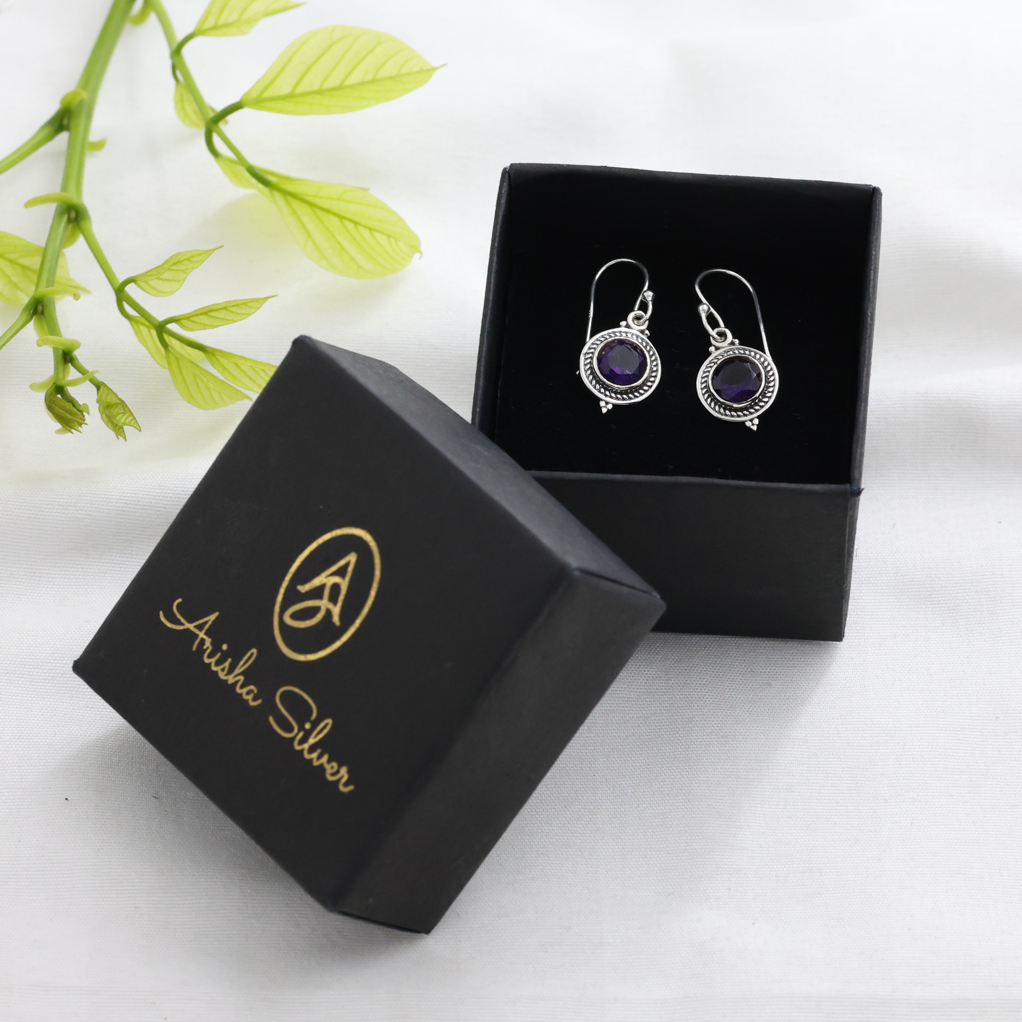 925 Sterling Silver Amethyst Earring Anniversary Gift Birthday Gift Christmas Gift Gemstone Earring Gift For Her Handmade Earring Handmade Jewelry Jewelry For Sale Silver Earring Silver Jewelry Women Earring Women Jewelry