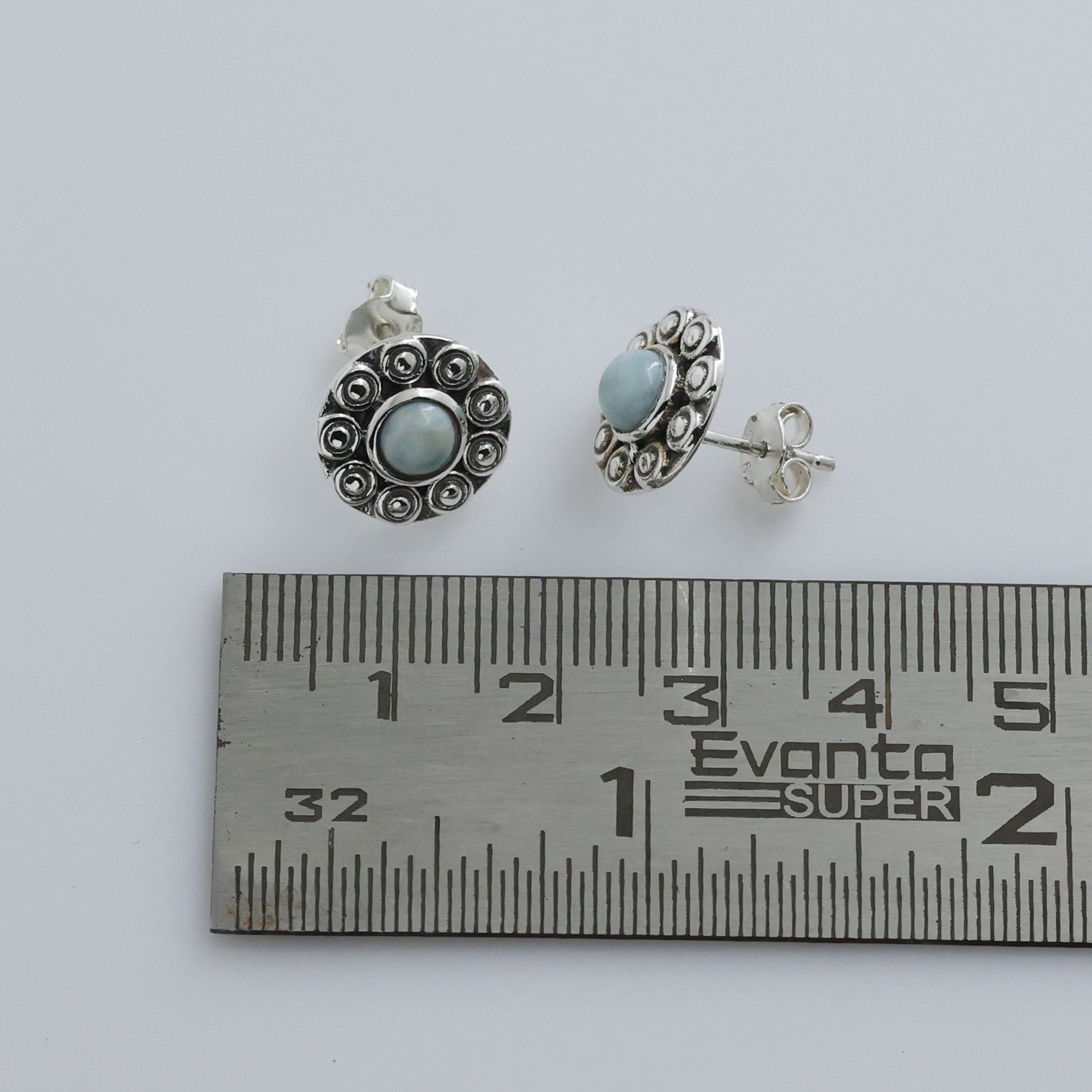 925 Sterling Silver Anniversary Gift Birthday Gift Christmas Gift Easter Gift Gemstone Earring Gift For Her Graduation Gift Handmade Earring Handmade Jewelry Housewarming Gift. Jewelry For Sale Larimar Earring Silver Earring Silver Jewelry Stud Earring Valentines Gift Women Earring Women Jewelry