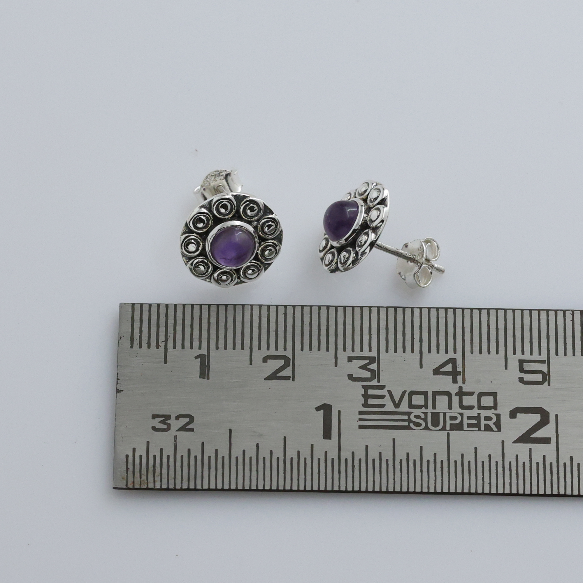 925 Sterling Silver Amethyst Earring Anniversary Gift Birthday Gift Christmas Gift Fashion Jewelry Gift For Her Graduation Gift Halloween Gift Handmade Earring Handmade Jewelry Housewarming Gift. Jewelry For Gift Jewelry For Sale Silver Earring Silver Jewelry Stud Earring Valentines Gift Women Earring Women Jewelry