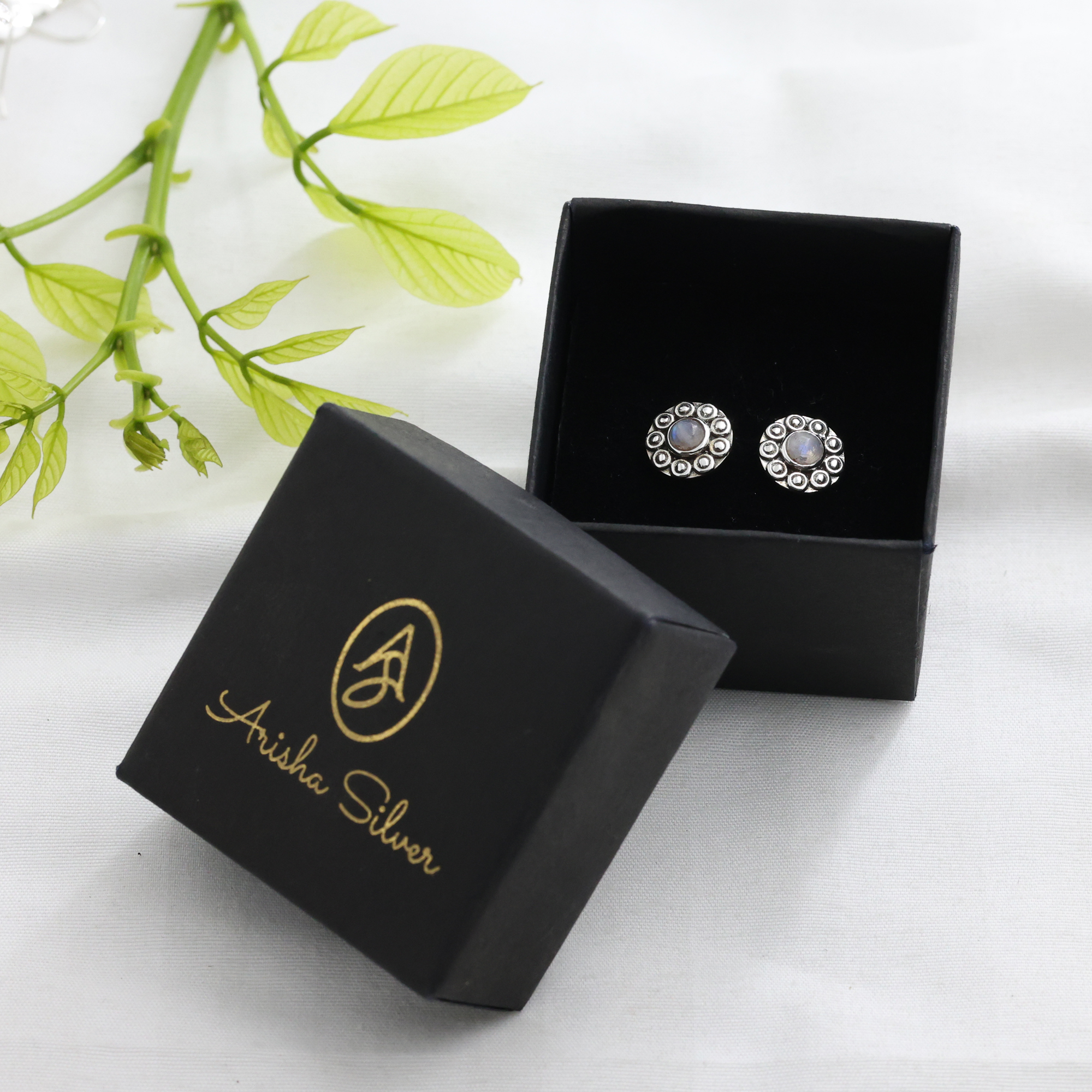 925 Sterling Silver Anniversary Gift Birthday Gift Christmas Gift Easter Gift Gift For Her Graduation Gift Halloween Gift Handmade Earring Handmade Jewelry Jewelry For Gift Jewelry For Sale Moonstone Earring Silver Earring Silver Jewelry Stud Earring Women Earring