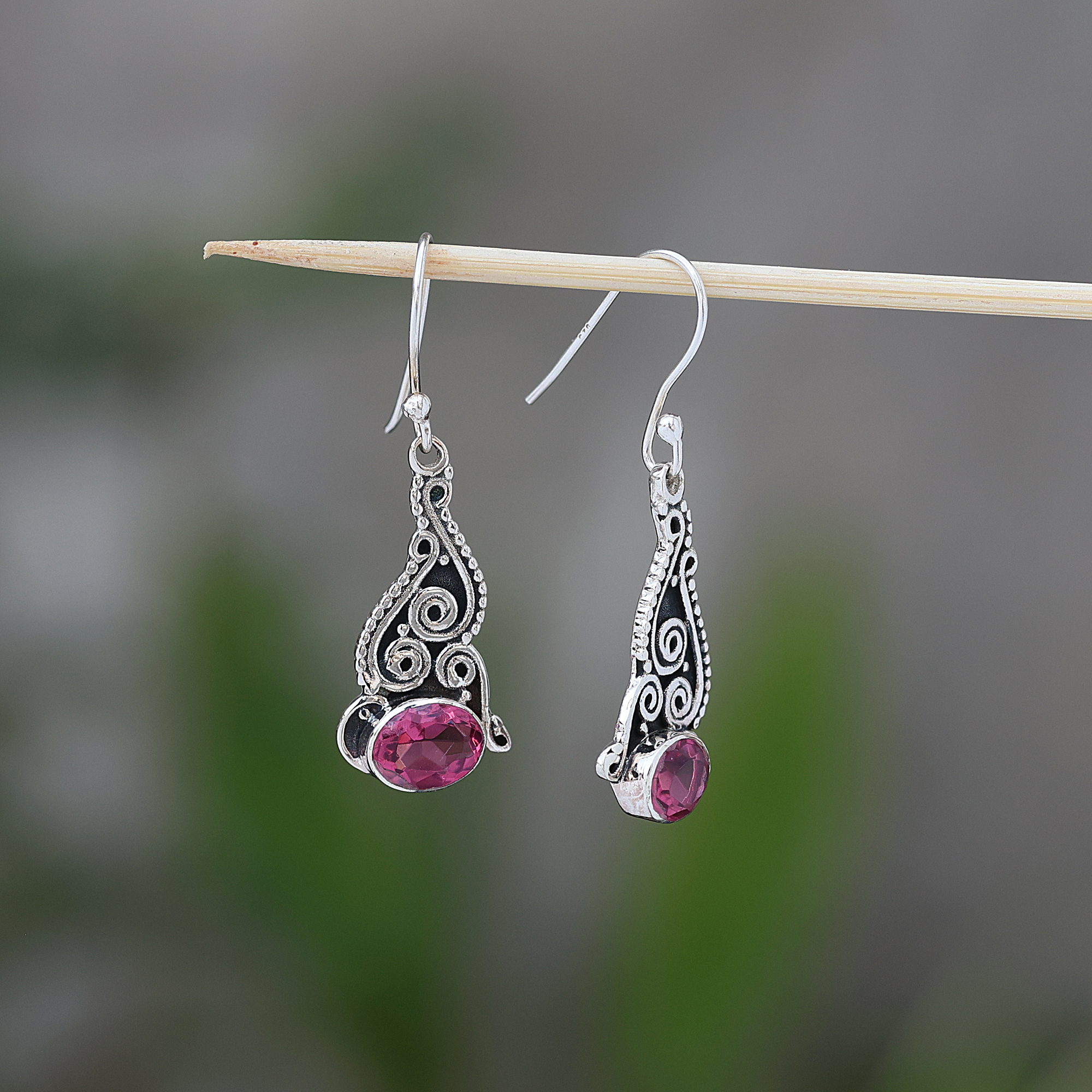 925 Sterling Silver Anniversary Gift Birthday Gift Christmas Gift Gemstone Earring Gift For Her Gift For Mom Gifts For Her Graduation Gift Handmade Earring Handmade Jewelry Housewarming Gift. Jewelry For Gift Jewelry For Sale Pink Topaz Earring Silver Earring Silver Jewelry Women Earring Women Jewelry