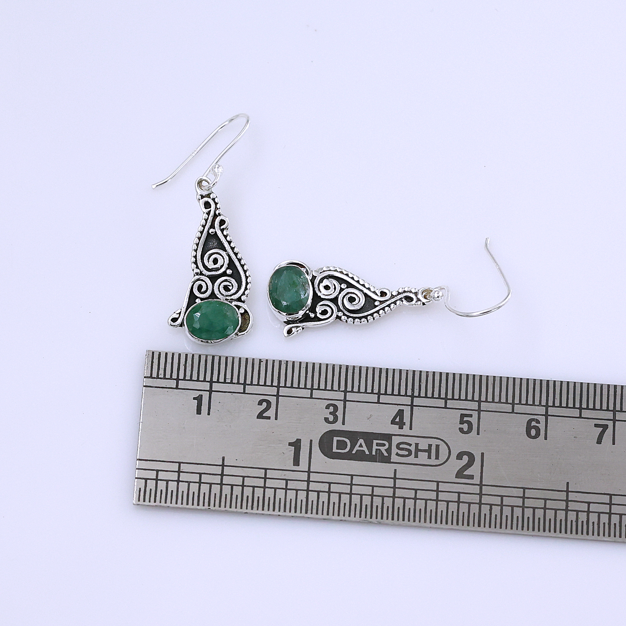 925 Sterling Silver Anniversary Gift Birthday Gift Christmas Gift Easter Gift Emerald Earring Gemstone Jewelry Gift For Her Gift For Mom Graduation Gift Halloween Gift Handmade Earring Handmade Jewelry Housewarming Gift. Jewelry For Gift Jewelry For Sale Mother's Day Gift New Year Gift Silver Earring Silver Jewelry Women Earring Women Jewelry