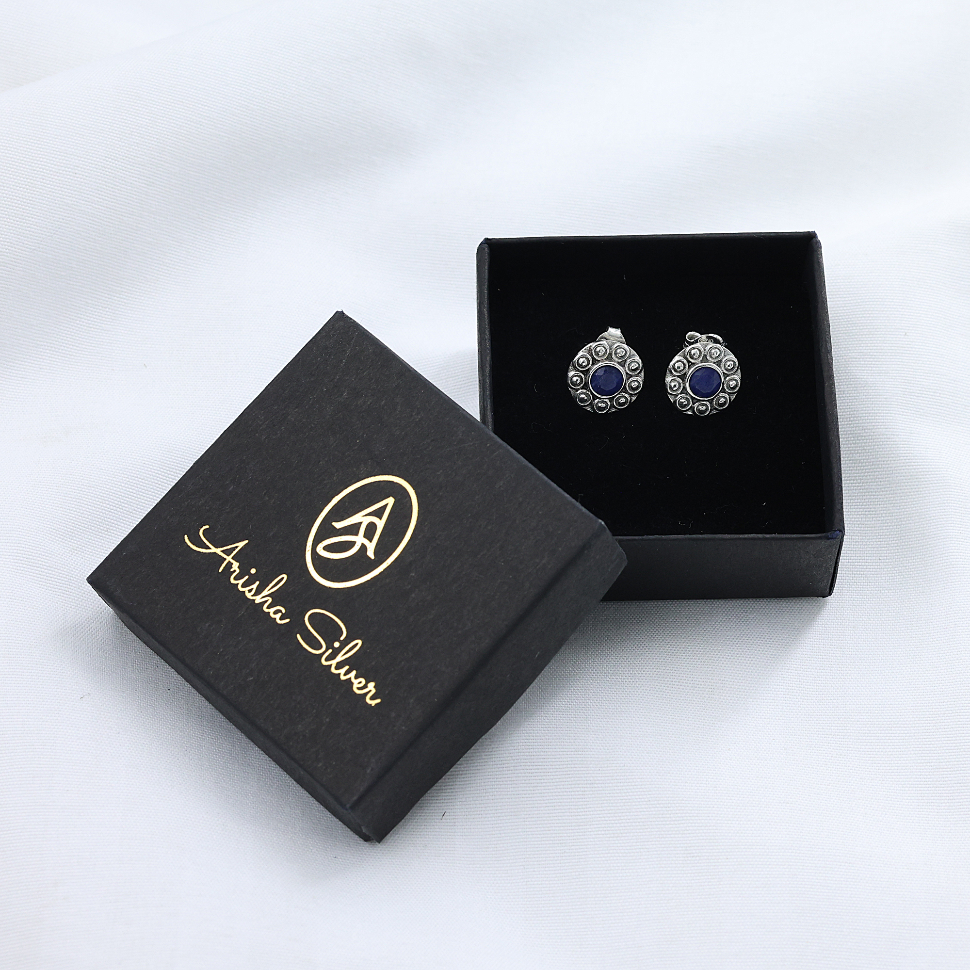 925 Silver Ring Anniversary Gift Birthday Gift Christmas Gift Gemstone  Jewelry Gift For Her Gift For Mom Graduation Gift Halloween Gift Handmade Earring Handmade Jewelry Jewelry For Gift Jewelry For Sale Sapphire Earring Silver Earring Stud Earring Women Earring Women Jewelry