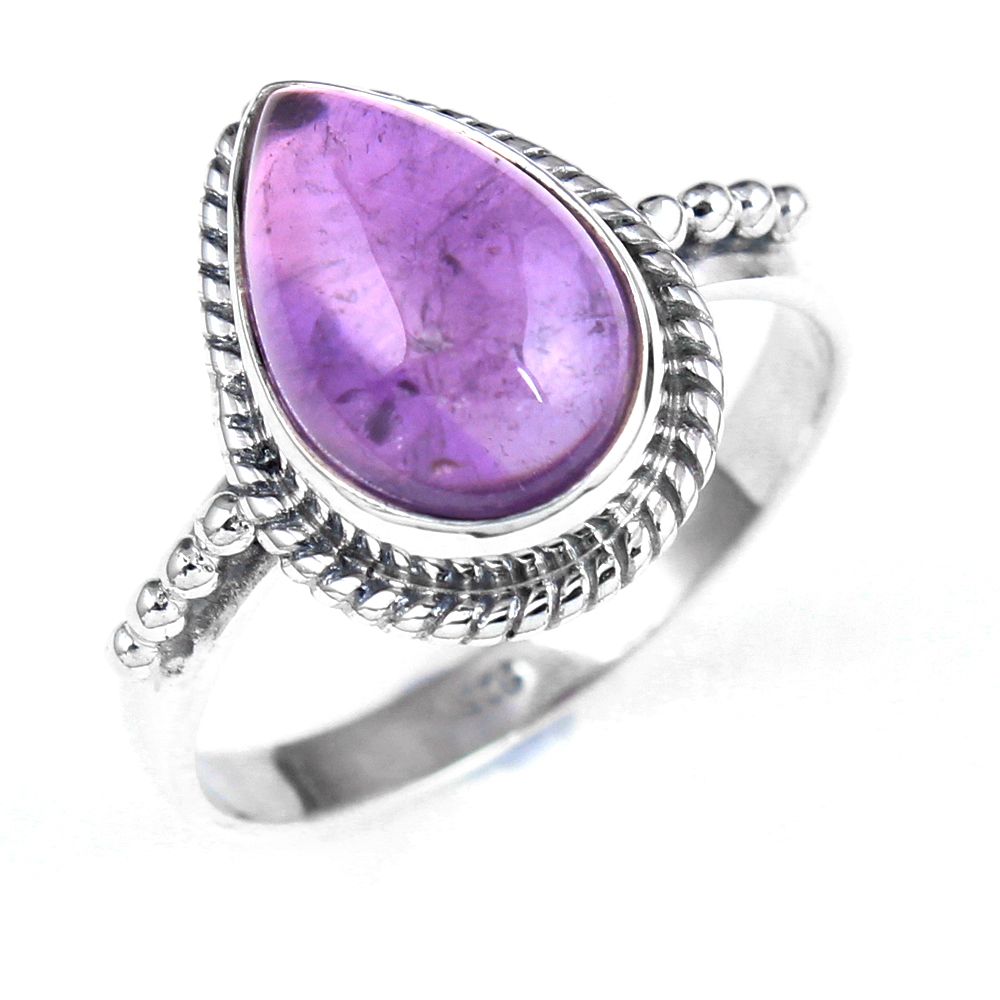 925 Sterling Silver Amethyst Ring Anniversary Gift Birthday Gift Christmas Gift Designer Ring Gemstone Ring Handmade Jewelry Rings Silver Jewelry Silver Ring