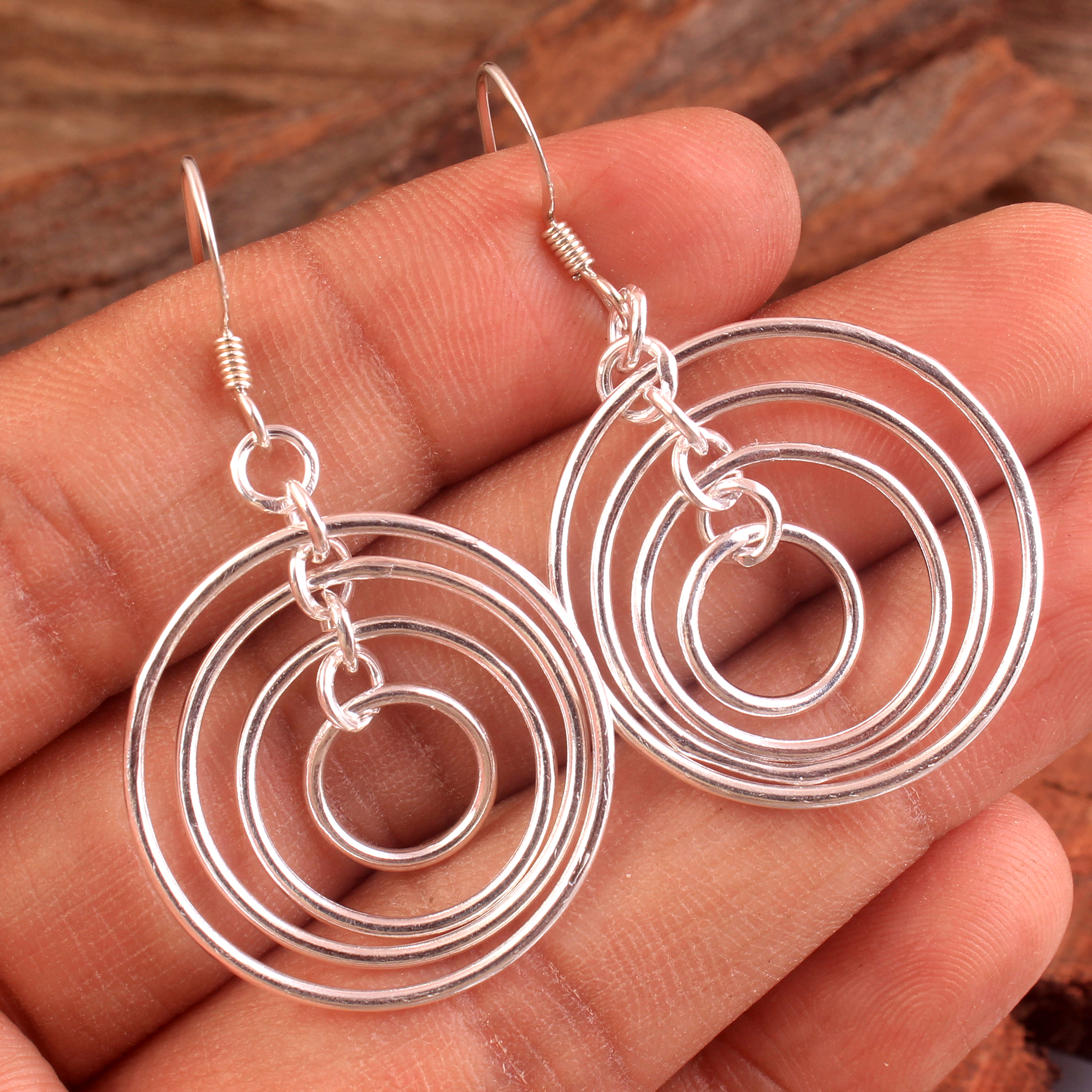 Dangle Earring Handmade Earring Silver Earring