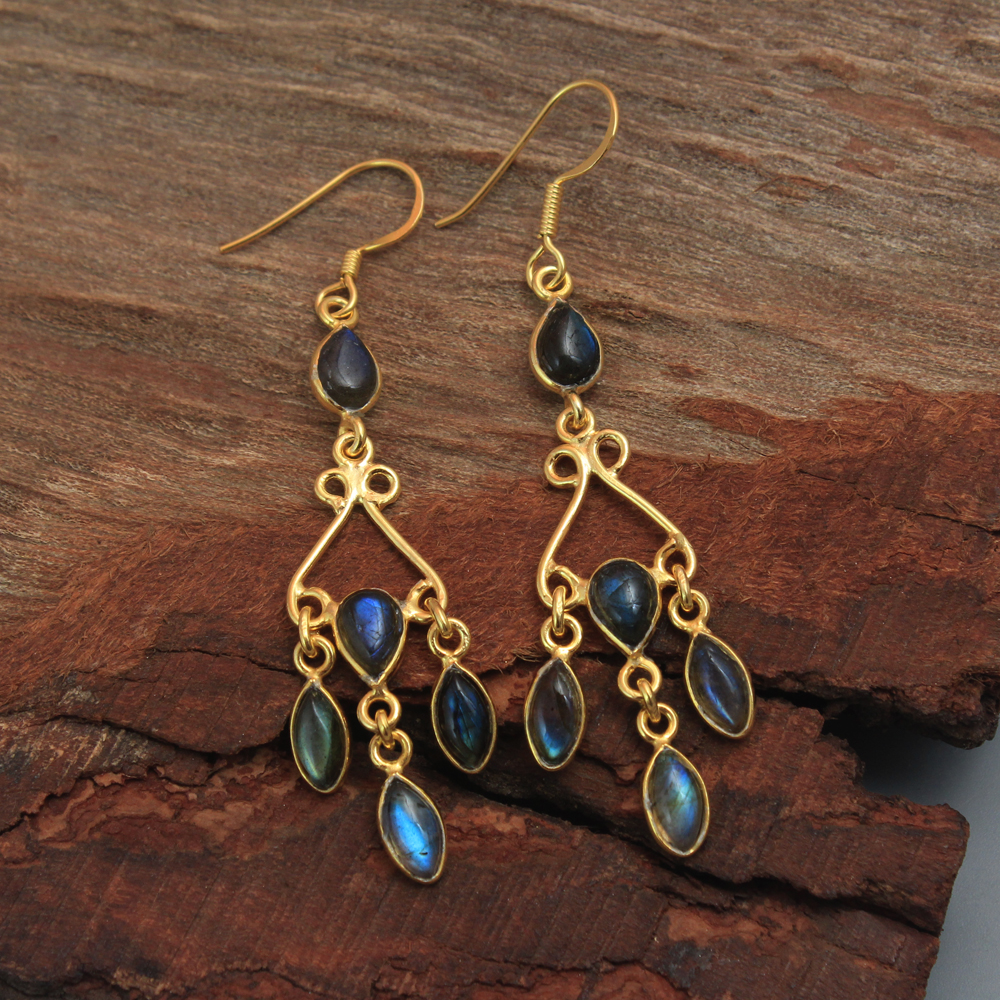 Fashion Jewelry Gift For Her Handmade Jewelry Labradorite Earring Women Earring