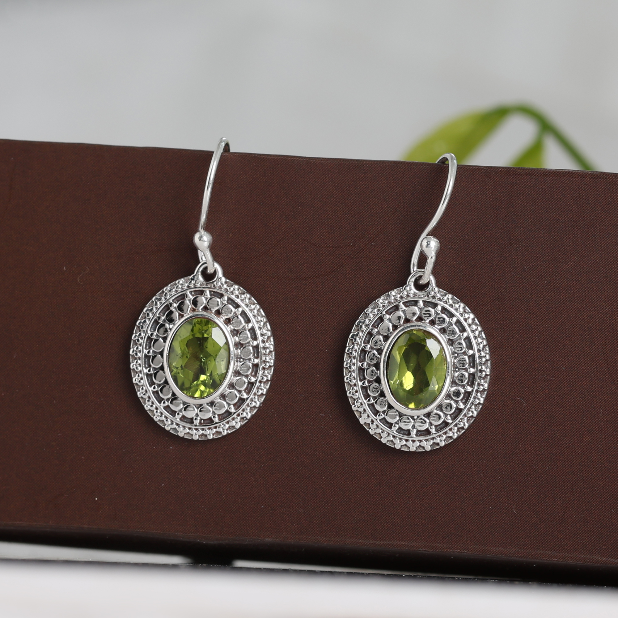 925 Sterling Silver Anniversary Gift Birthday Gift Christmas Gift Gemstone Earring Gemstone Jewelry Gift For Her Graduation Gift Handmade Earring Handmade Jewelry Peridot Earring Silver Earring Silver Jewelry Valentines Gift Women Earring Women Jewelry