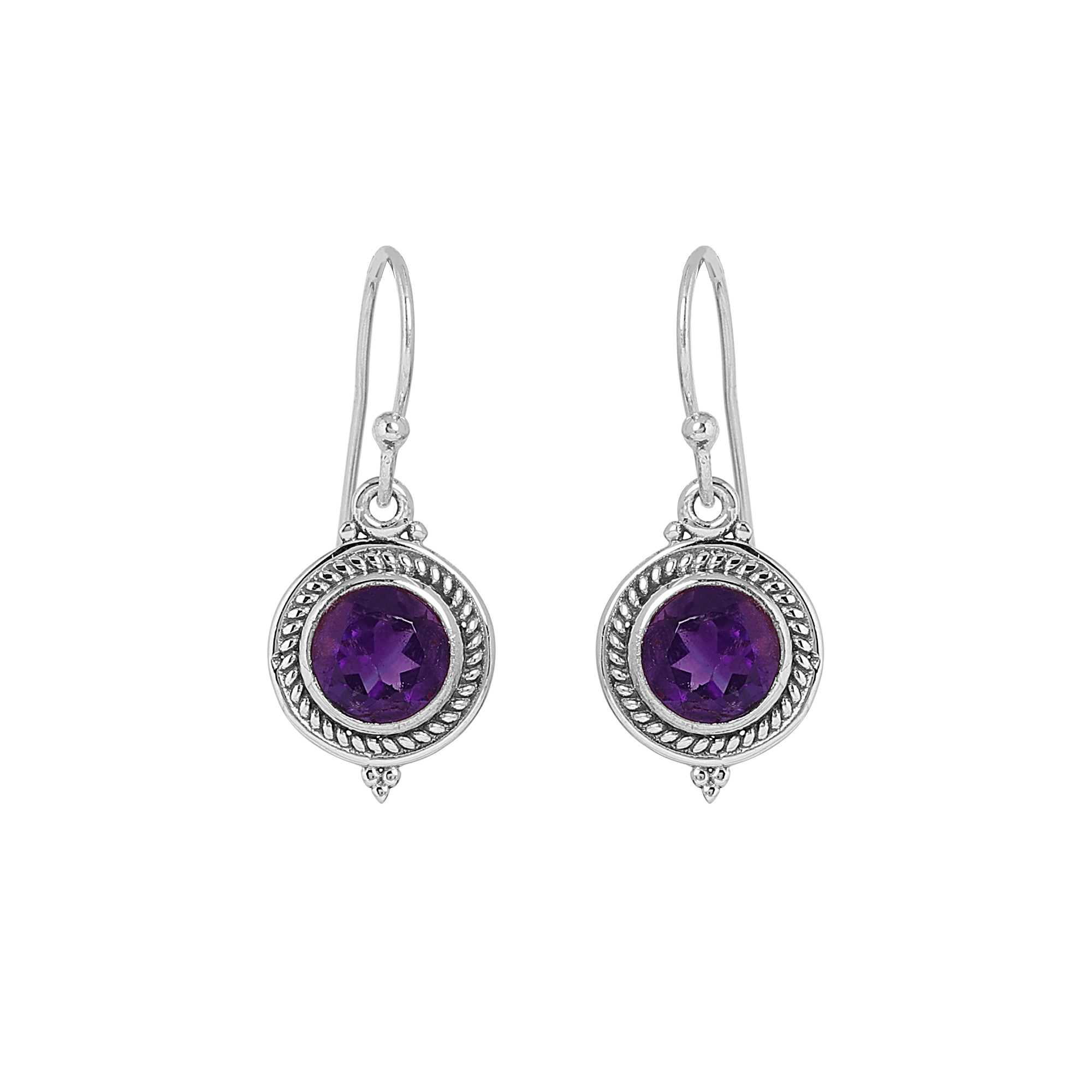 925 Sterling Silver Amethyst Earring Anniversary Gift Birthday Gift Christmas Gift Gemstone Earring Gift For Her Handmade Earring Handmade Jewelry Jewelry For Sale Silver Earring Silver Jewelry Women Earring Women Jewelry
