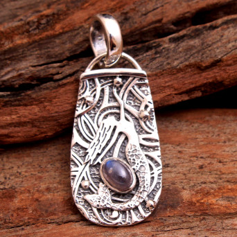 Silver Pendant, Handmade Jewelry, Tree Of Life Pendant, 925 Silver Jewelry 