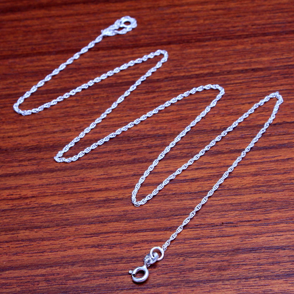 925 Sterling Silver Jewelry Silver Chain Necklace Chain Solid Silver Link Chain 20