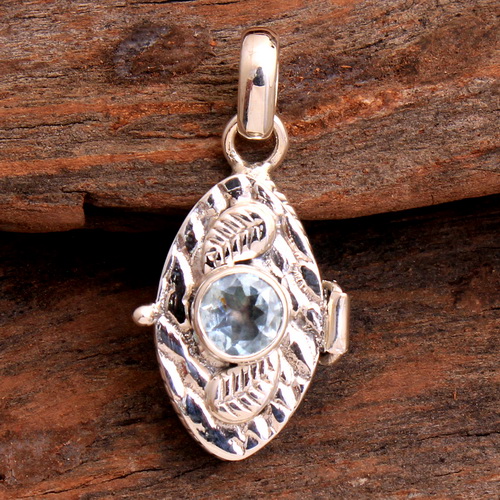 Born from rock poison necklace アイオライト Poison Locket Pendant/on the sunny side of the street（オン